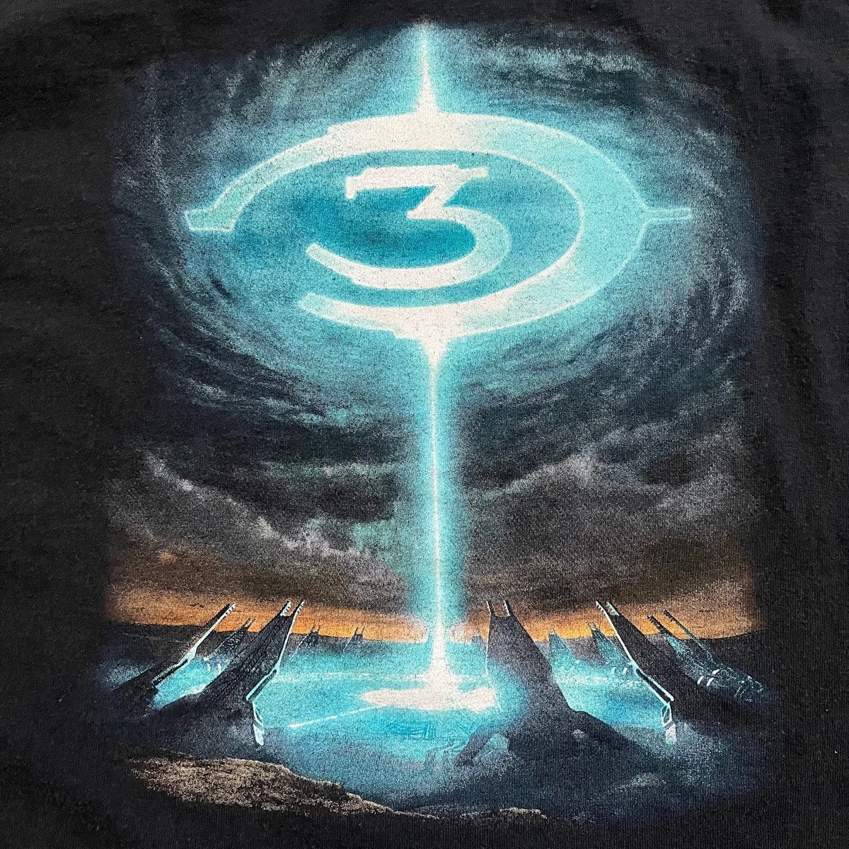 Vintage 2008 Vintage Halo 3 Logo Promo Tee Size US L / EU 52-54 / 3 - 4 Thumbnail