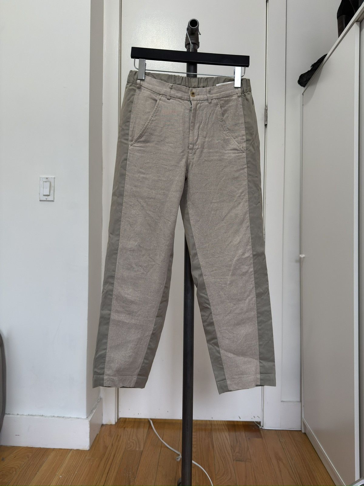 Comme des Garcons Homme Plus SS01 Two-Tone Trousers Size US 30 / EU 46 - 1 Thumbnail