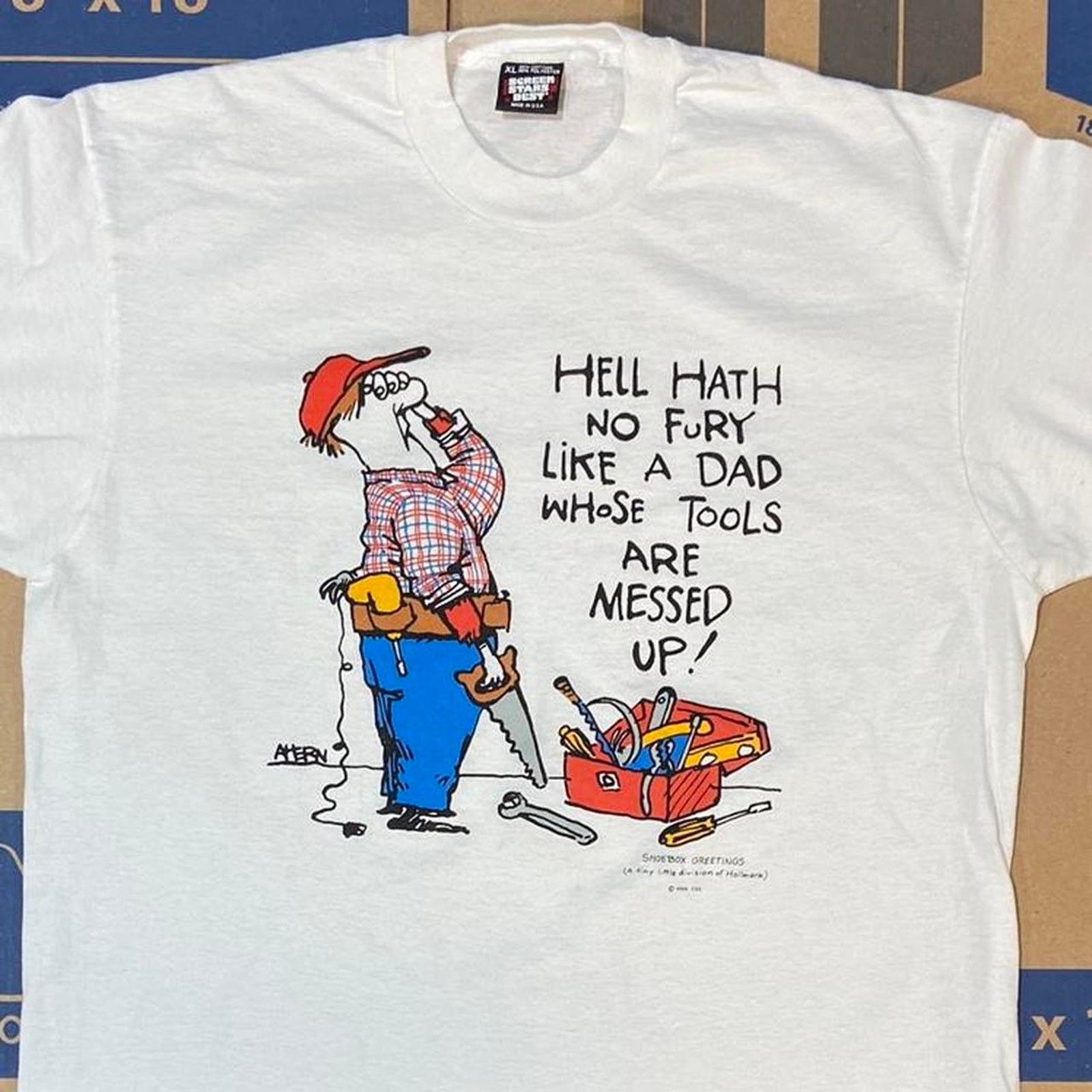 Other 90s grandpa dad tee shirt Size US XL / EU 56 / 4 - 4 Thumbnail