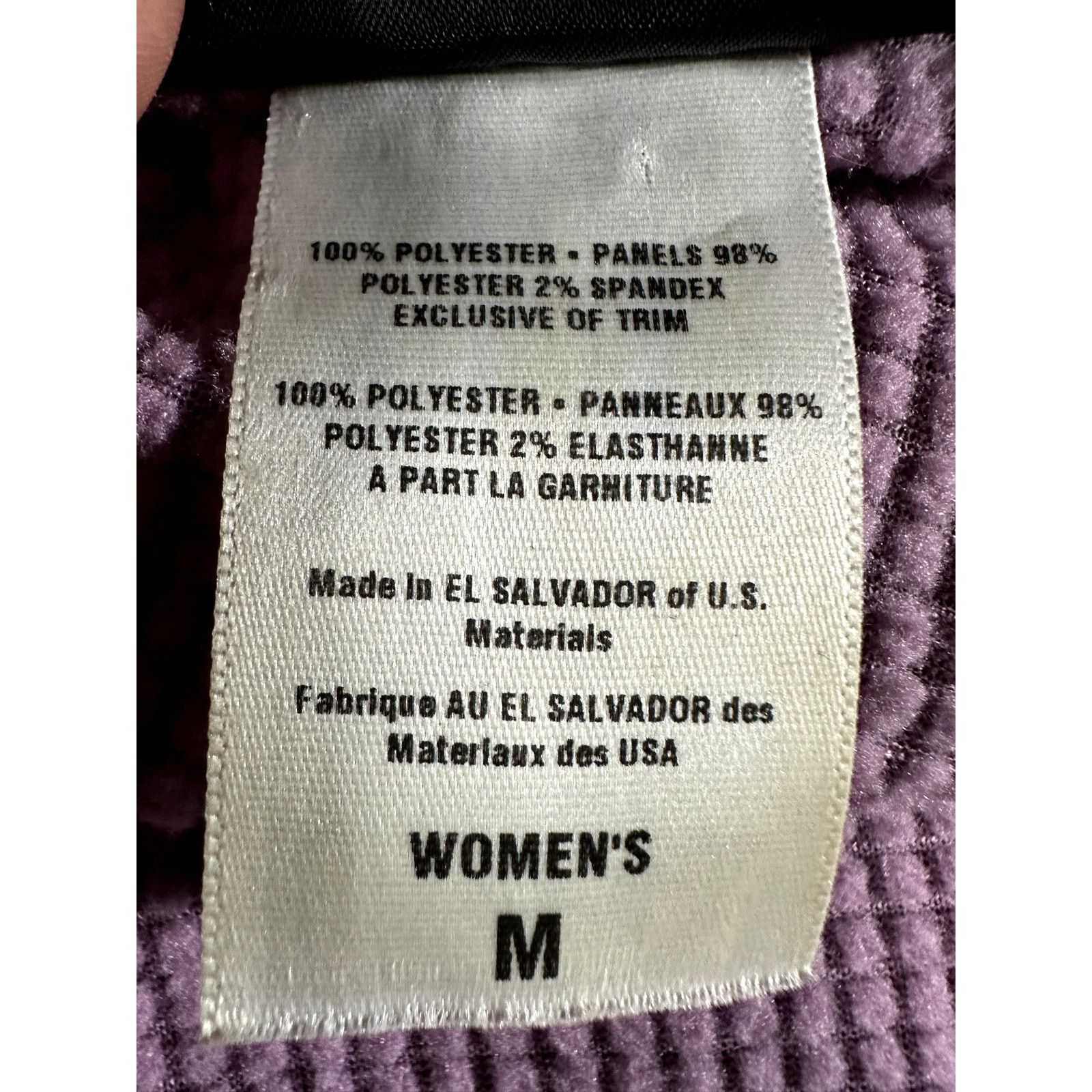 Patagonia Patagonia R Women's Polartec Fleece Purple Sweater Jacket Size M / US 6-8 / IT 42-44 - 11 Thumbnail