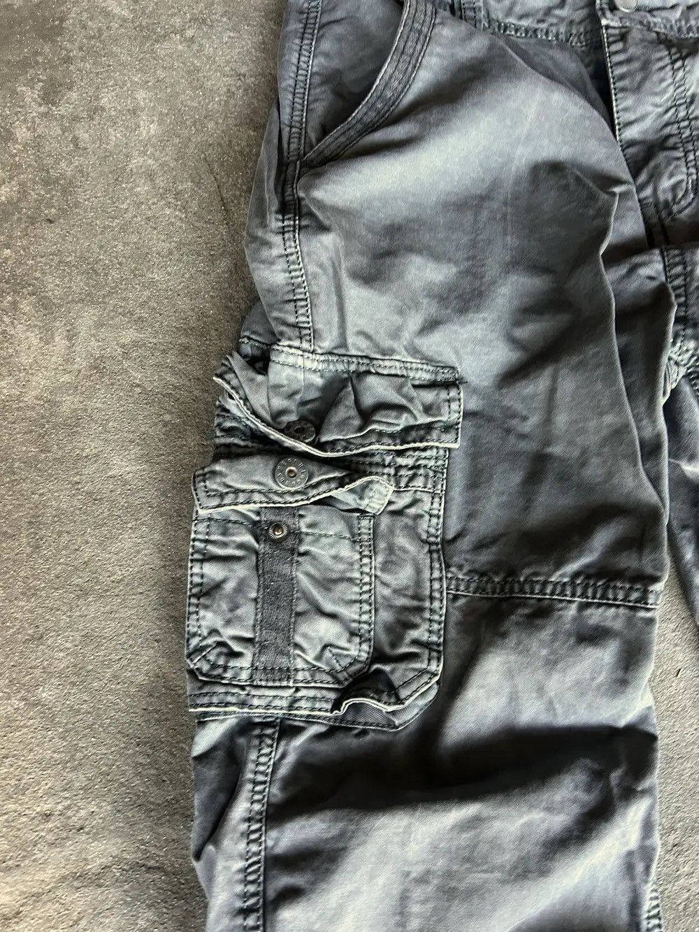 Junya Watanabe × Nike × Vintage Vintage Rick Owens Junya Watanabe Style Cargo Jeans Size US 30 / EU 46 - 3 Thumbnail