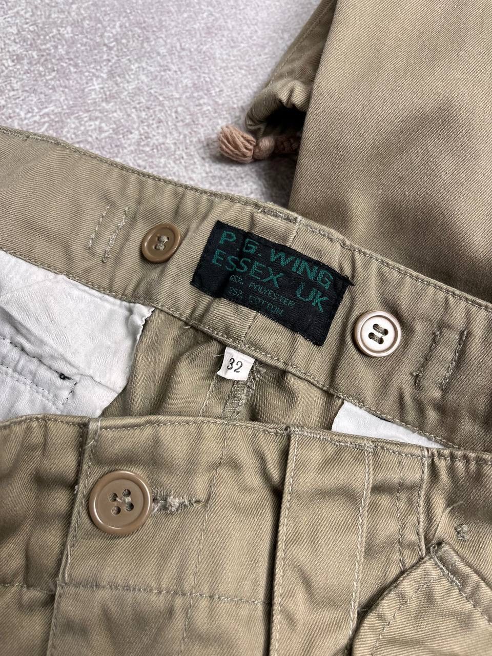 Japanese Brand × Vintage Vintage Army Avantgarde Baggy Cargo Pants Y2K 32 Size US 32 / EU 48 - 8 Thumbnail