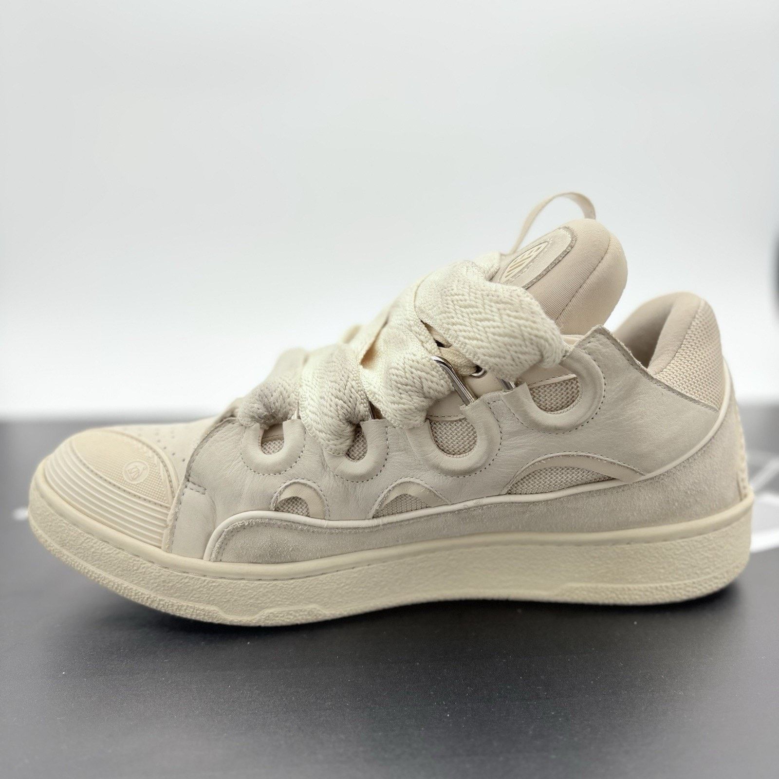 Lanvin Lanvin Curb Sneaker ' Monochrome Peach ' | GOOD CONDITION! Size US 13 / EU 46 - 4 Thumbnail
