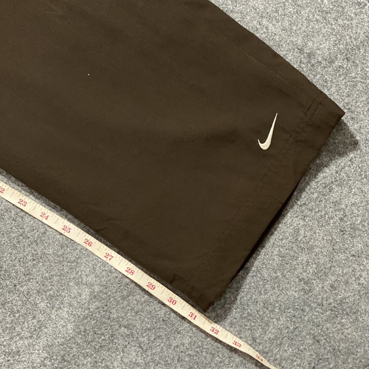 Nike × Vintage 2 item Nike Brown Pants Nylon 00s Swoosh Size US 36 / EU 52 - 13 Thumbnail