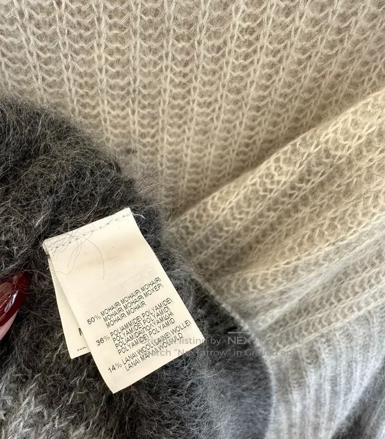 Brunello Cucinelli Brunello Cucinelli Mohair Knit Sweater Size M / US 6-8 / IT 42-44 - 5 Thumbnail