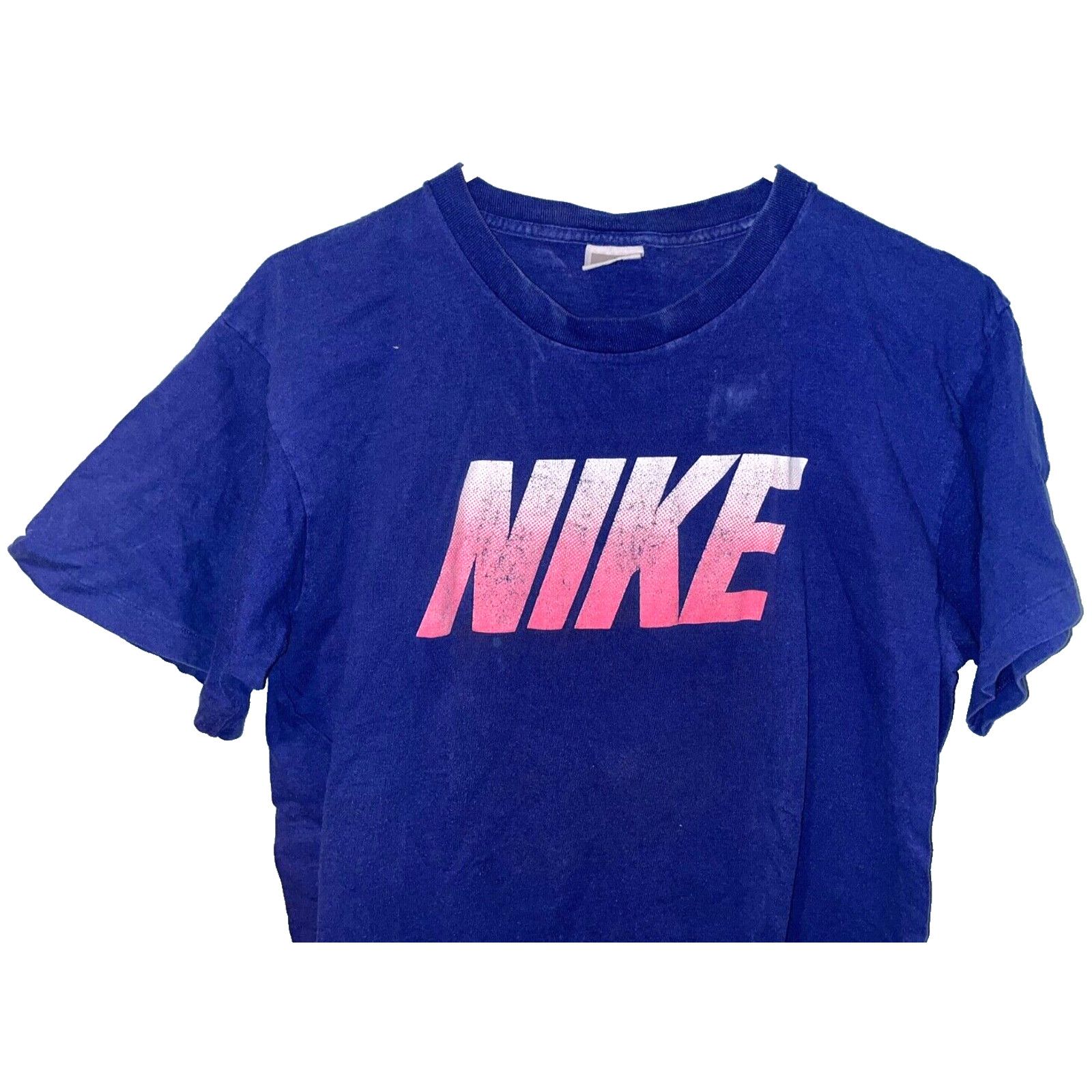 Nike Nike Shirt Adult L Short Sleeve Graphic Athletic T Spellout Size US L / EU 52-54 / 3 - 2 Thumbnail