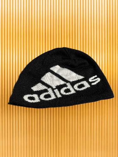 Adidas Vintage 1990s Adidas Skully Beanie Size ONE SIZE - 1 Thumbnail