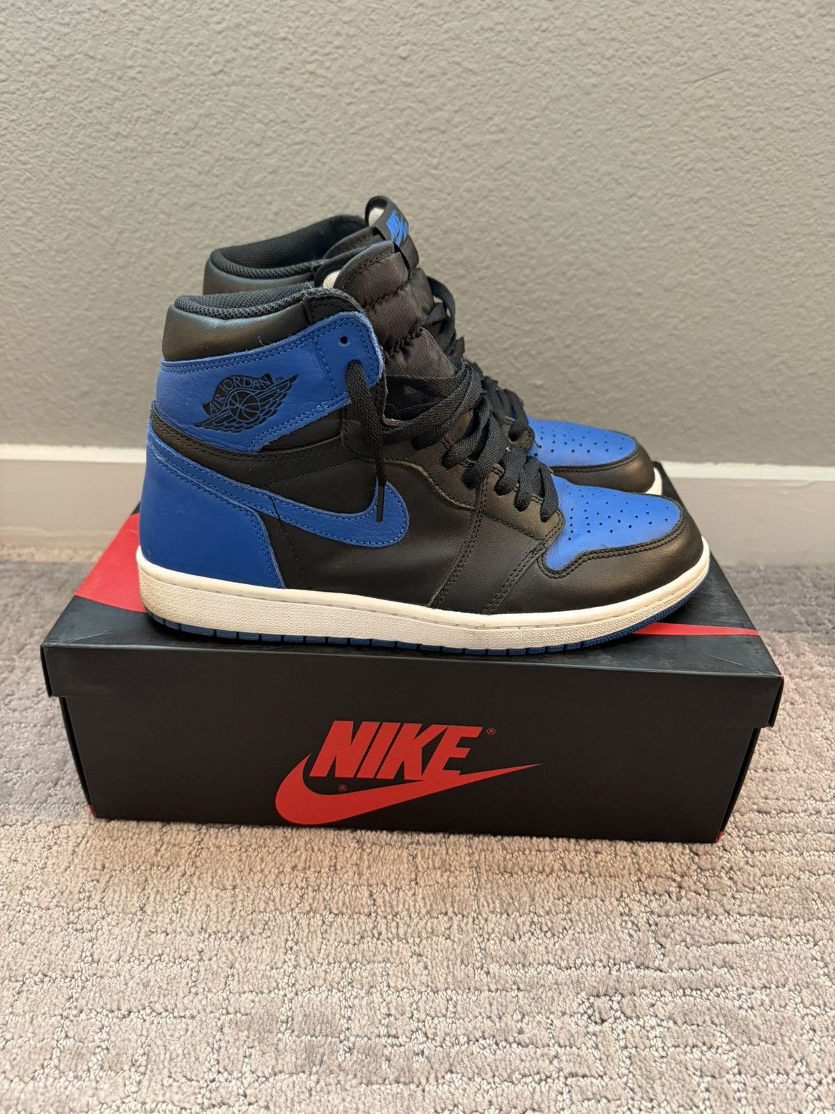 Jordan Brand 2017 Jordan 1 Royal Blue Size US 10 / EU 43 - 3 Thumbnail