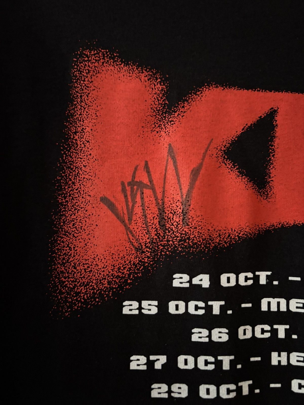 Kxllswxtch Official Signed 2023 Concert T-Shirt