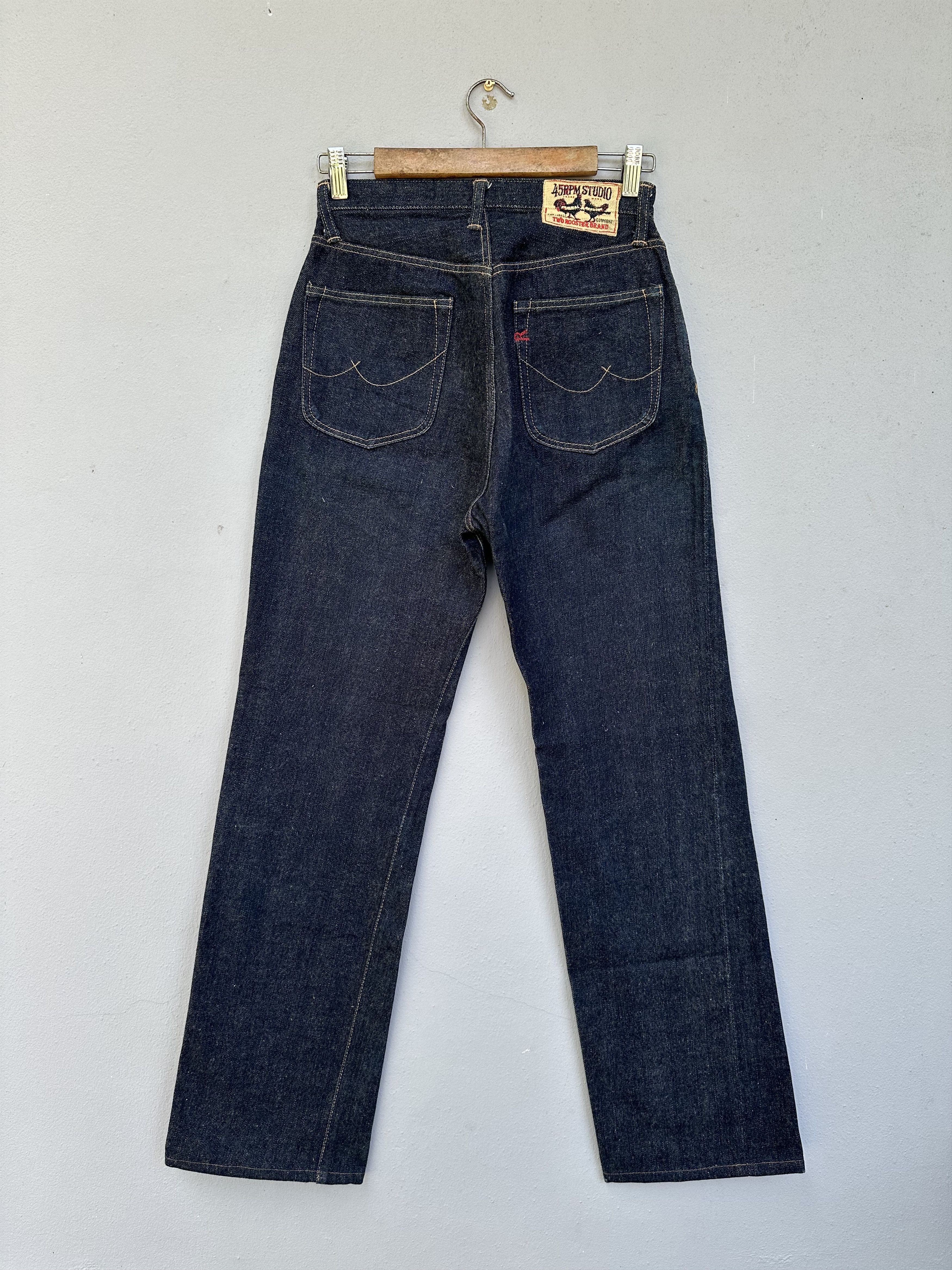 45rpm Japanese Brand R 45RPM STUDIO Two Rooster Brand Denim Jeans Size US 28 / EU 44 - 11 Thumbnail