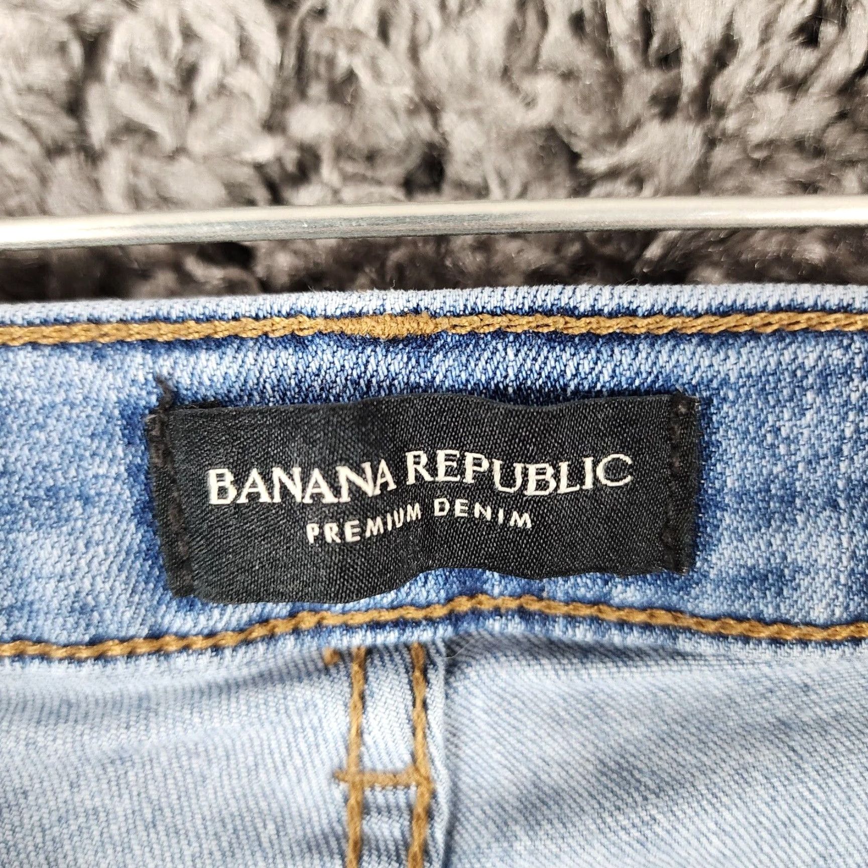 Banana Republic Banana Republic Jeans Girlfriend Two-Toned Blue Size 29 Womens Size 29" - 4 Thumbnail
