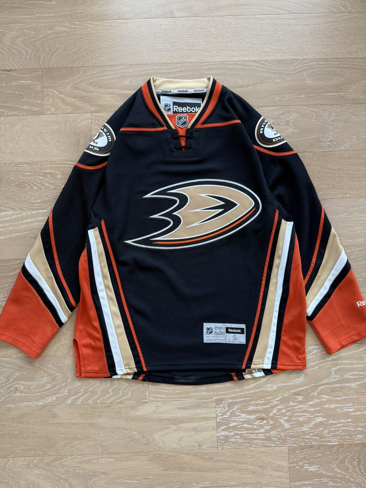 Reebok Vintage Anaheim Ducks NHL Alternate Blank Jersey Size US S / EU 44-46 / 1 - 1 Thumbnail