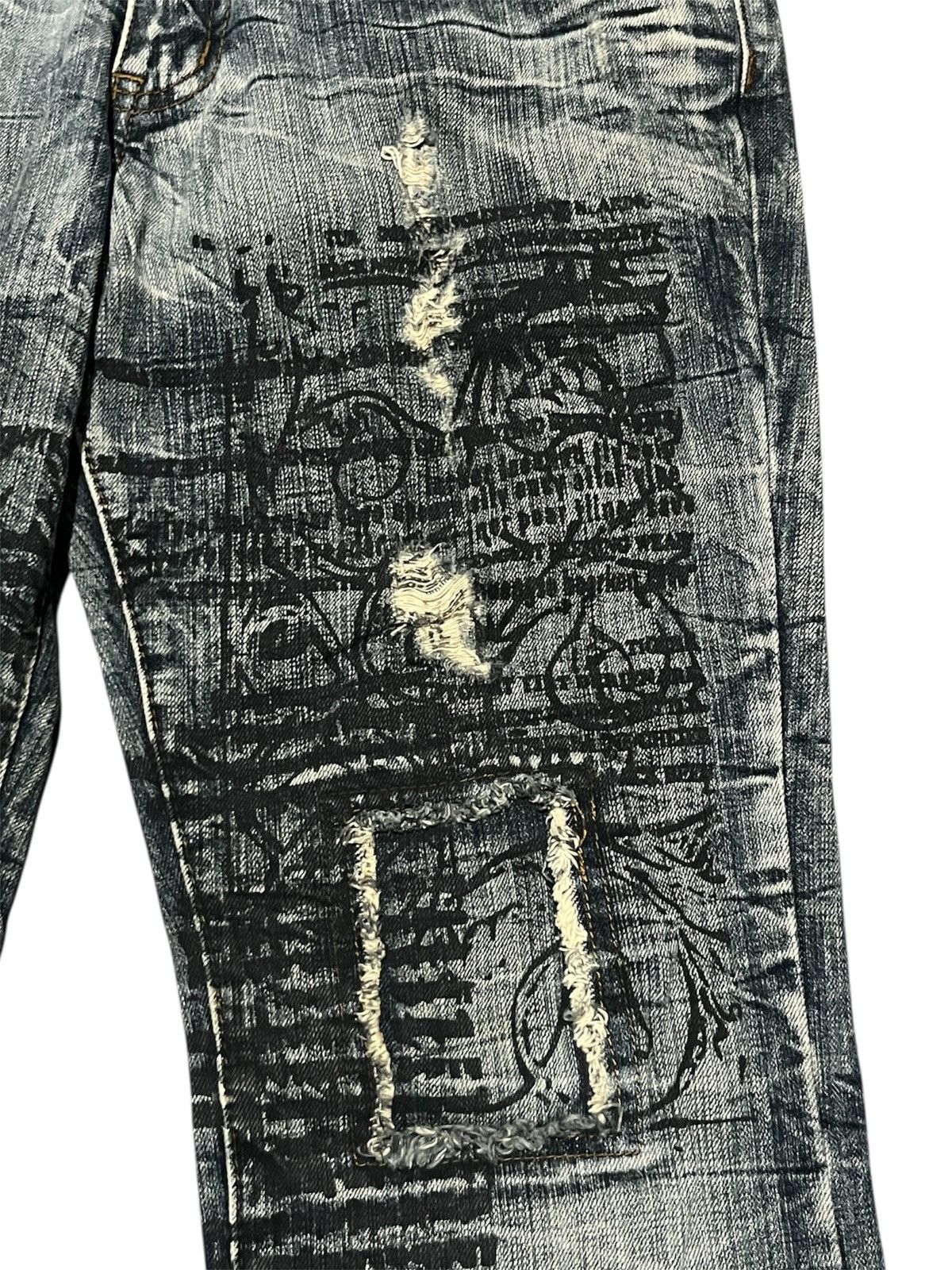 semanticdesign Semantic Design Peotic Punk Flare Jean Size US 32 / EU 48 - 5 Thumbnail