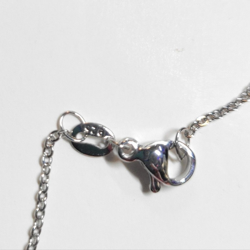 Other 1 Carat Round Bezel Moissanite 925 Sterling Silver Necklace Size ONE SIZE - 6 Thumbnail