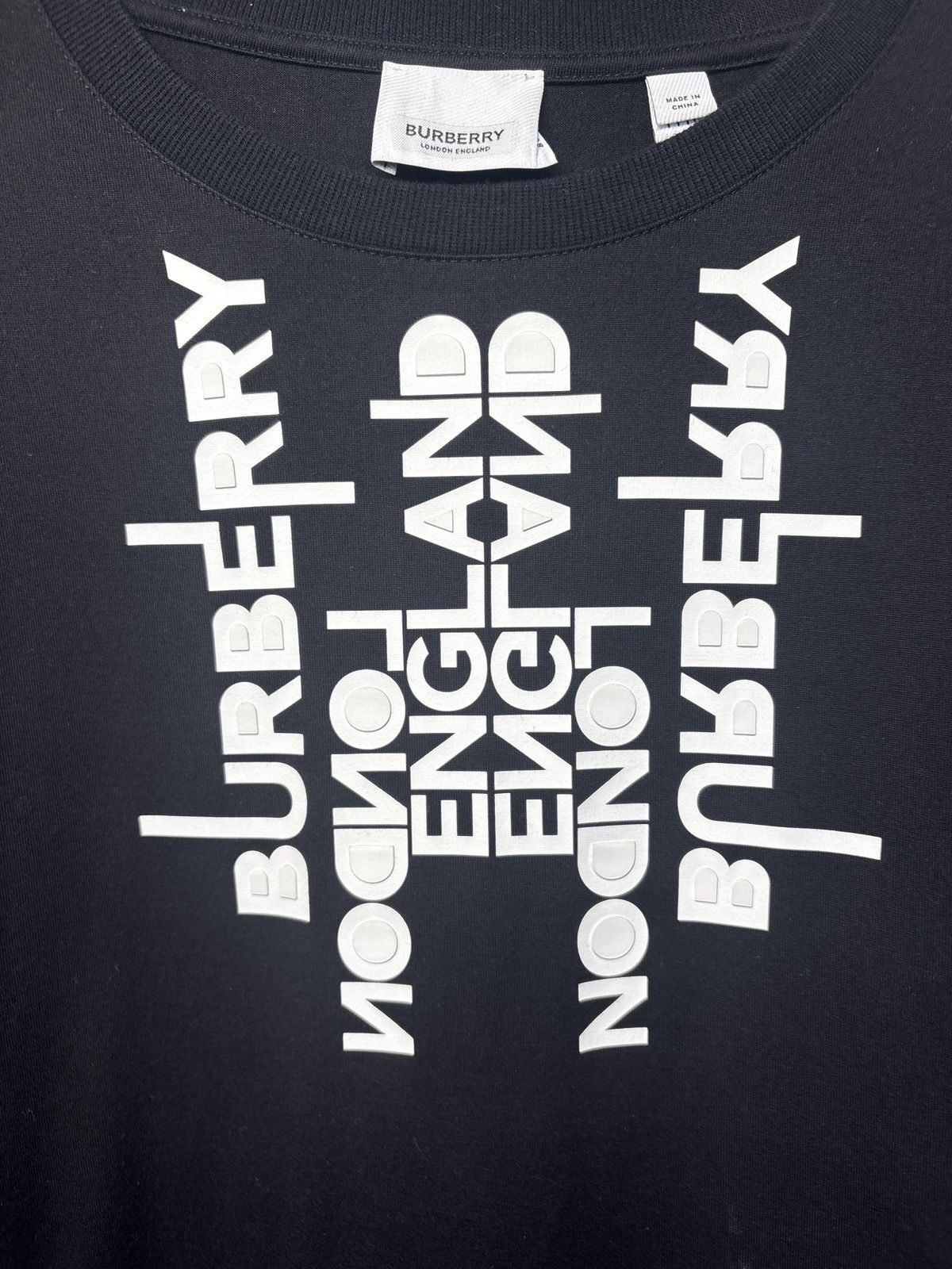 Burberry Burberry Logo Tee Black Size US XXL / EU 58 / 5 - 3 Thumbnail