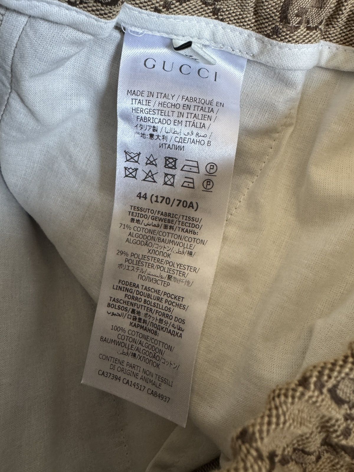 Gucci Gucci Canvas Pants Size US 30 / EU 46 - 4 Thumbnail