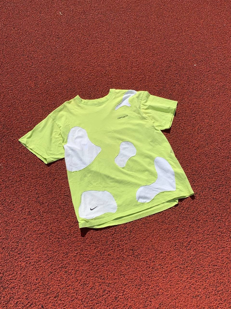 Carhartt × Handmade × Nike Carhartt x Nike handmade reworked custom t-shirt Size US L / EU 52-54 / 3 - 3 Thumbnail