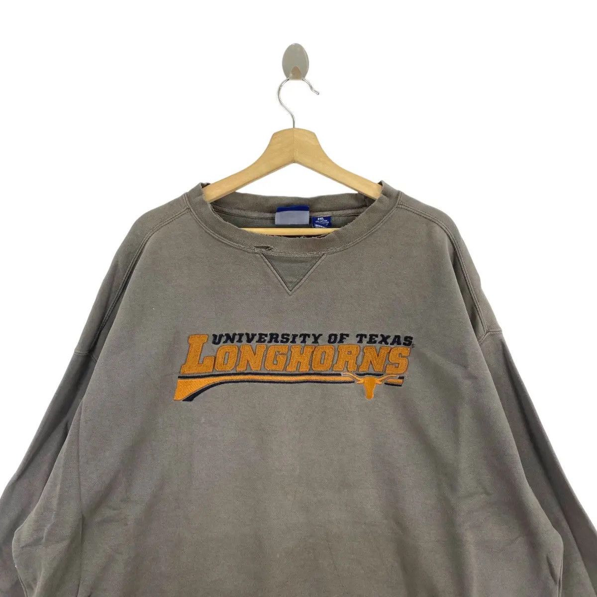 Vintage Vintage UNIVERSITY OF TEXAS Longhorns Football Sweatshirt Size US XXL / EU 58 / 5 - 3 Thumbnail