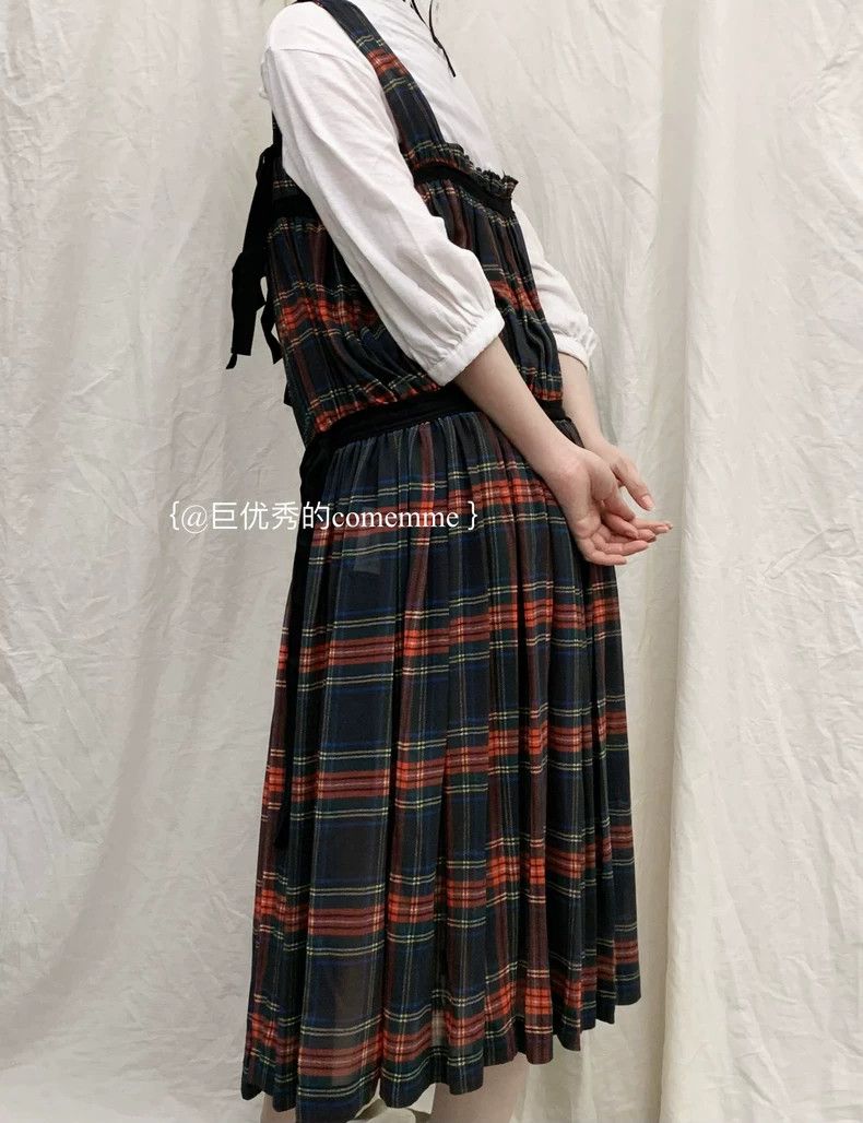 Comme des Garcons Comme Des Garcons British Retro Red and Black Plaid Yellow Size M / US 6-8 / IT 42-44 - 3 Thumbnail