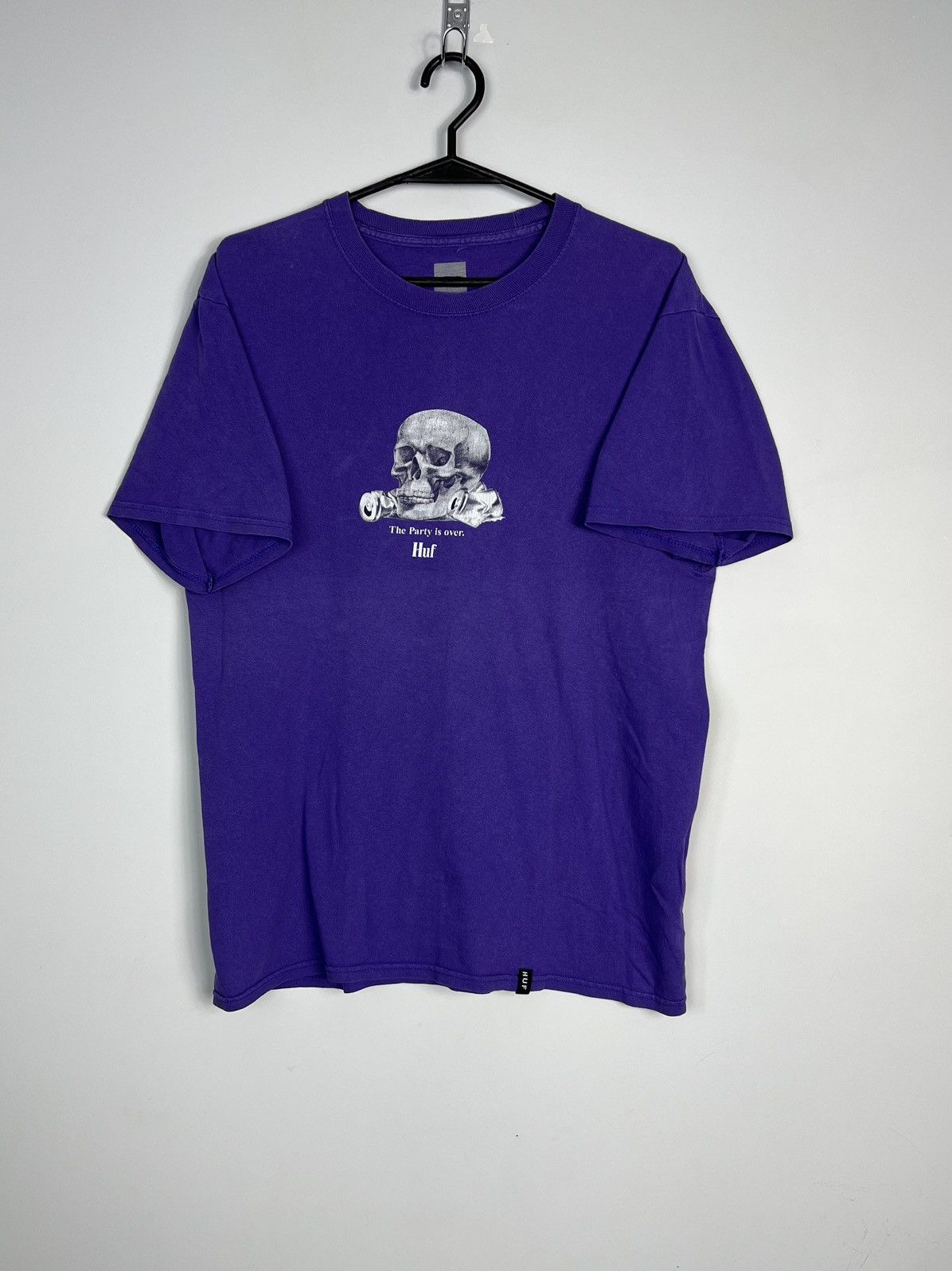 Huf Tshirt HUF Skeleton Skull Center Logo Size US M / EU 48-50 / 2 - 2 Thumbnail