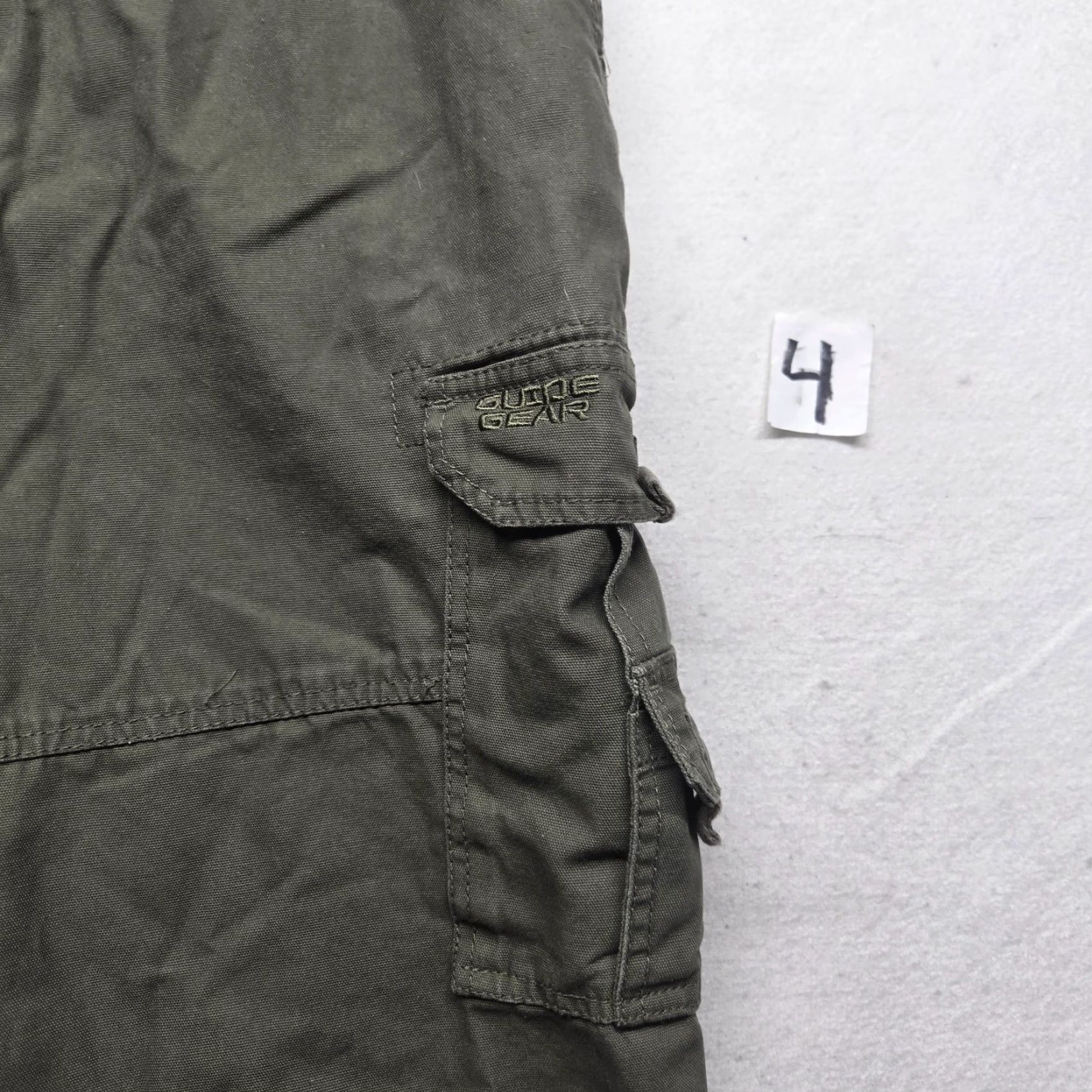 Vintage VINTAGE Guide Gear Cargo Flannel Lined Jeans Adults Mens 40x30 Gray Winter Fall Spring Casual High Rise Straight Fit Size US 40 / EU 56 - 2 Thumbnail