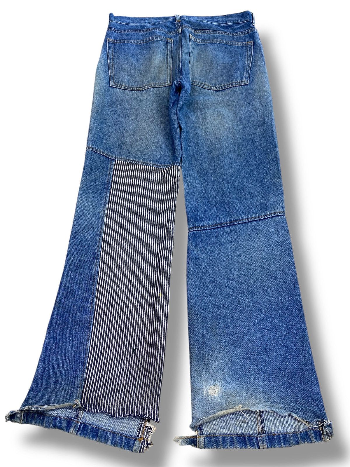 Japanese Brand Japanese Brand Arrow Line Style Wide Leg Jeans Size US 30 / EU 46 - 3 Thumbnail