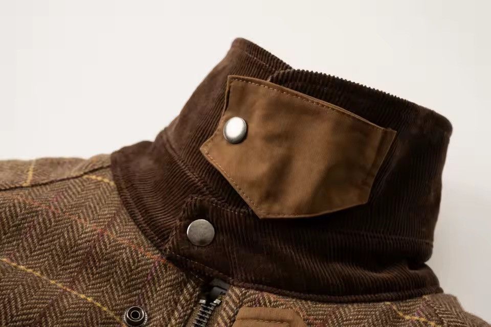 Vintage Japanese Retro Plaid Padded Cargo Parkas Outdoor Jacket Size US L / EU 52-54 / 3 - 3 Thumbnail