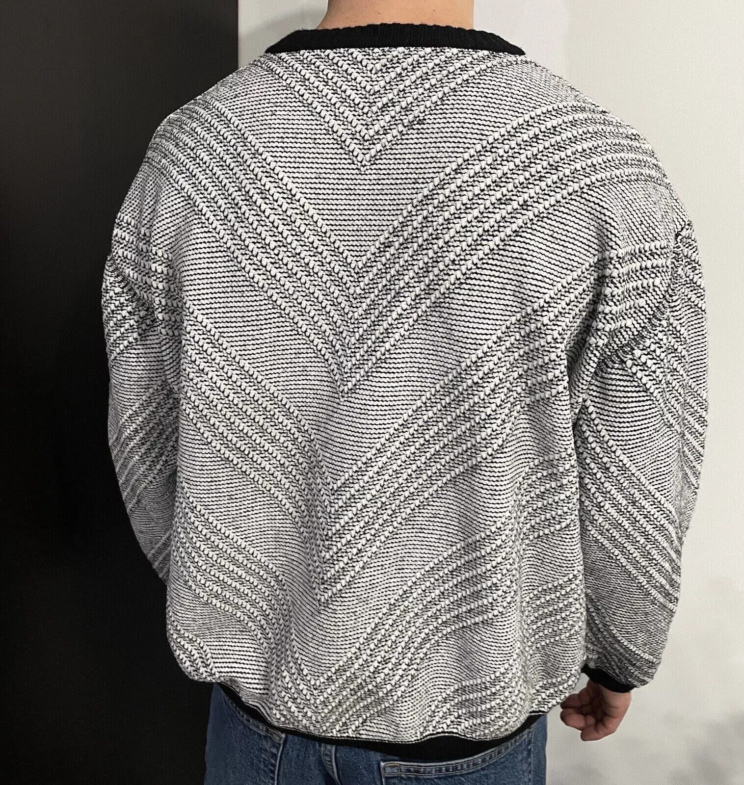 Cortigiani Cortigiani Wool Sweater Mens Gray Pullover Knit size IT-54 Size US M / EU 48-50 / 2 - 7 Thumbnail