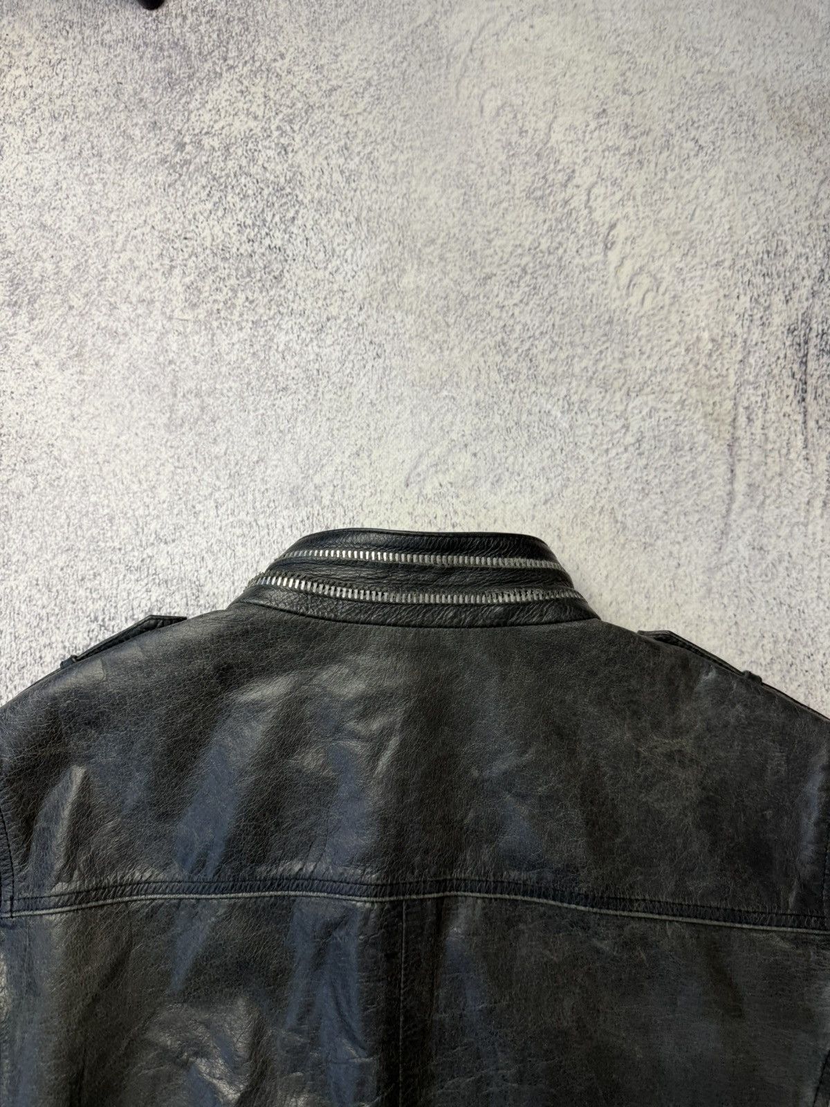 Leather Crazy True Vintage Cycle Rider Leather Jacket Biker Rare Y2K Size US L / EU 52-54 / 3 - 23 Thumbnail