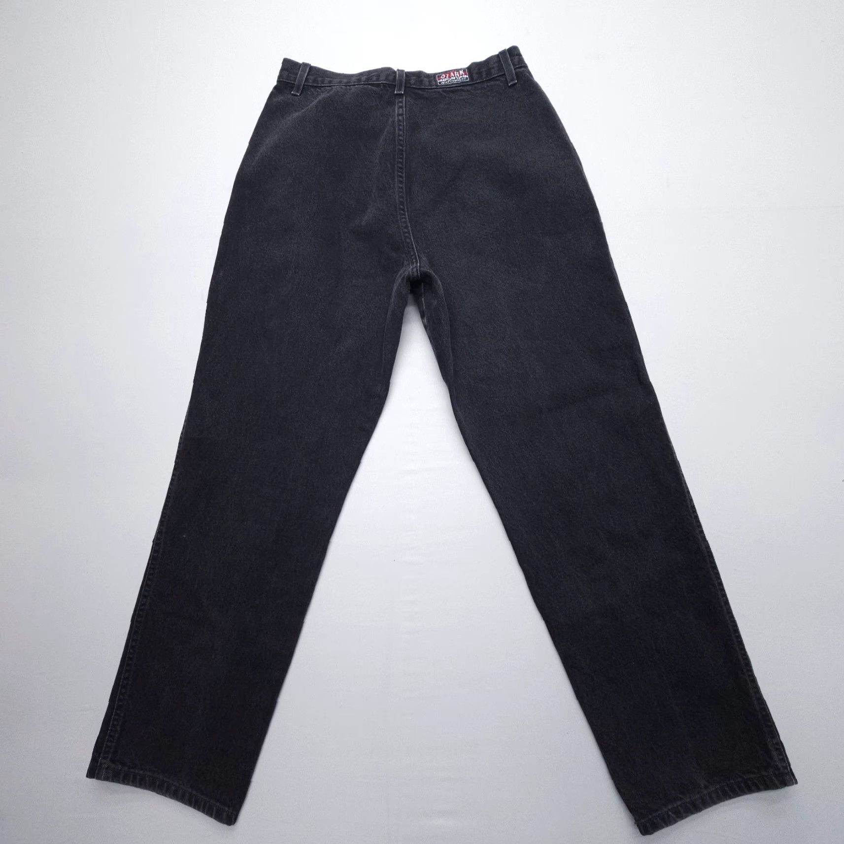 Vintage VINTAGE Ozark Mountain Jeans Women Size 17 Black Denim High Rise 5-Pocket Southwestern USA Size 38" / US 16 / IT 52 - 2 Thumbnail