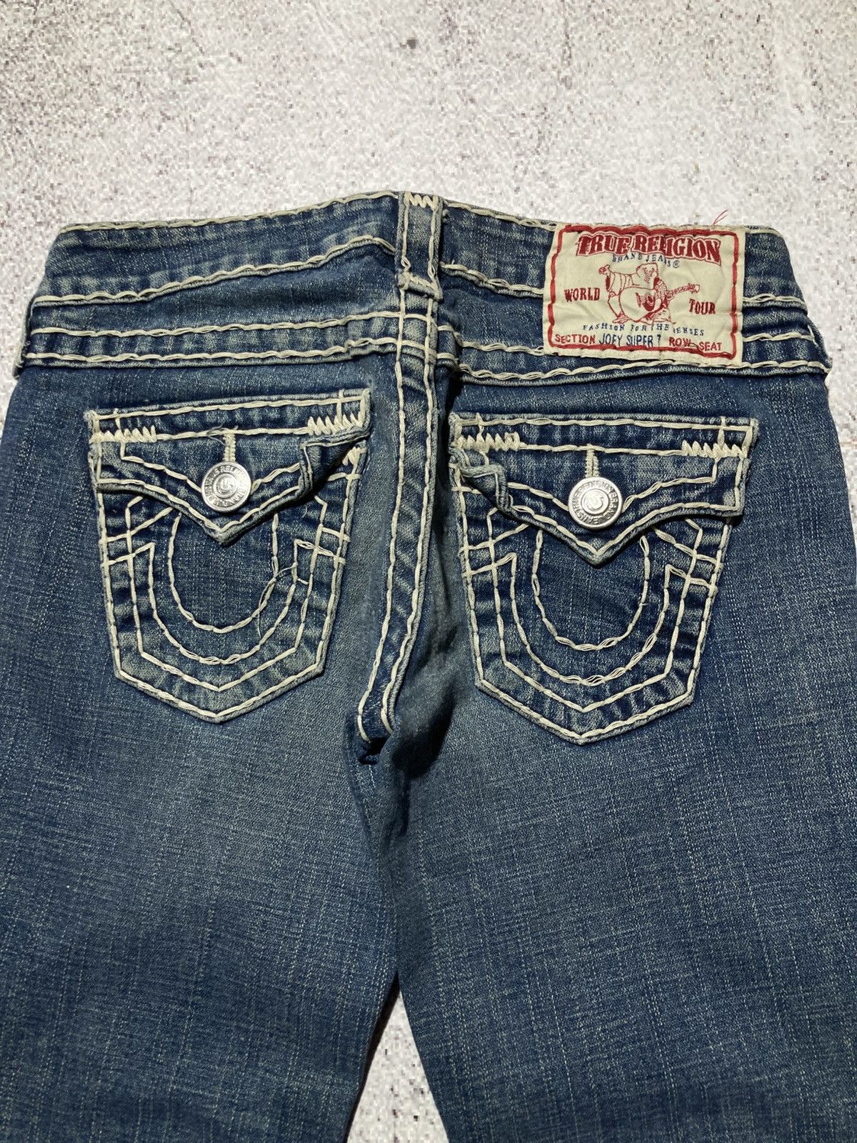 True Religion Vintage True Religion USA Bootcut Flared Denim Jeans Blue Size US 28 / EU 44 - 7 Thumbnail