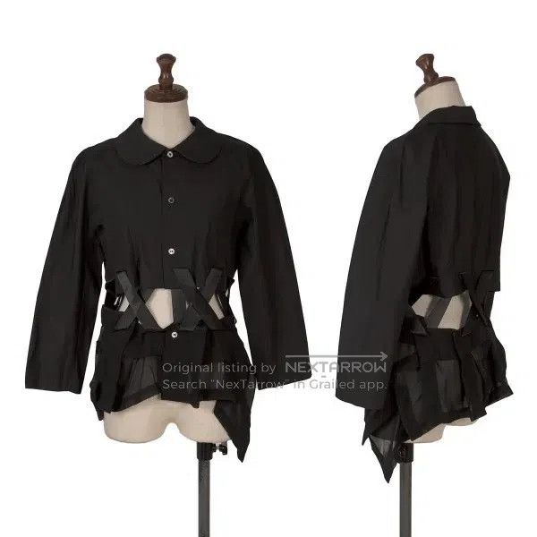 Comme des Garcons Comme Des Garcons Black vintage laced top Size S / US 4 / IT 40 - 1 Thumbnail