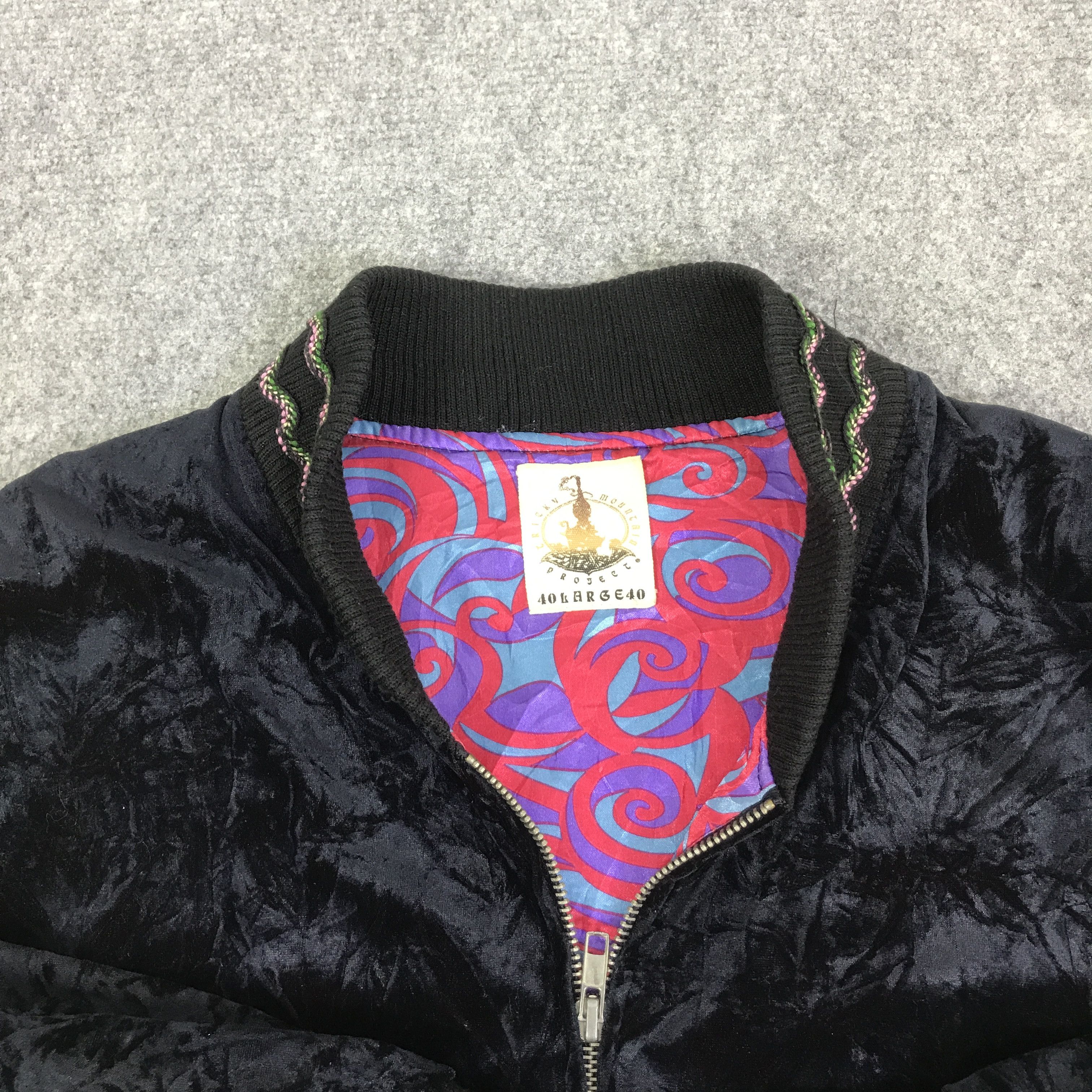 If Six Was Nine MOUNTAIN PROJECT SKULL DESIGN JACKET K83B4 Size US M / EU 48-50 / 2 - 9 Thumbnail