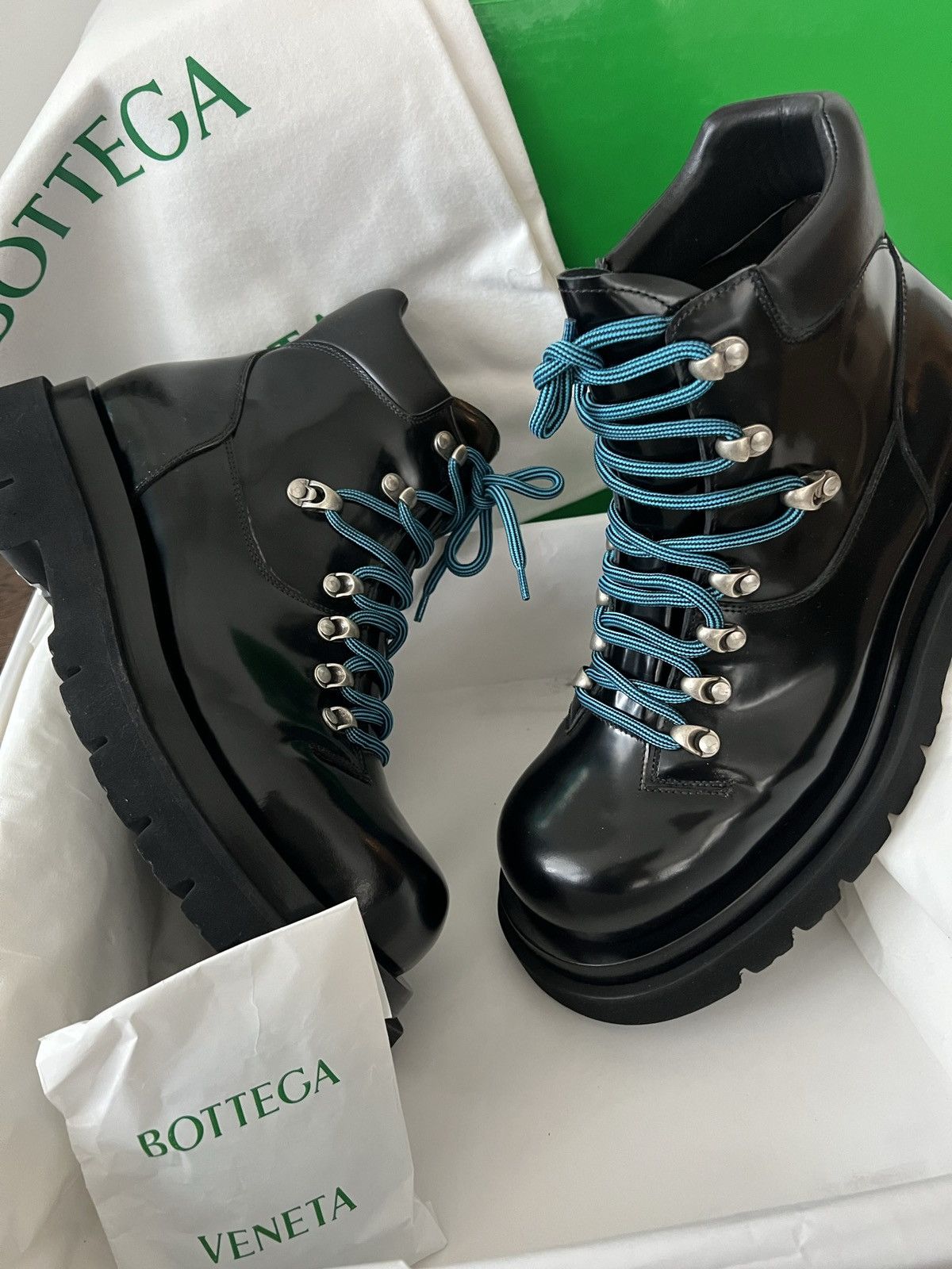 Bottega Veneta Bottega Veneta Hiking Lace Up Boots Size US 8 / EU 41 - 4 Thumbnail
