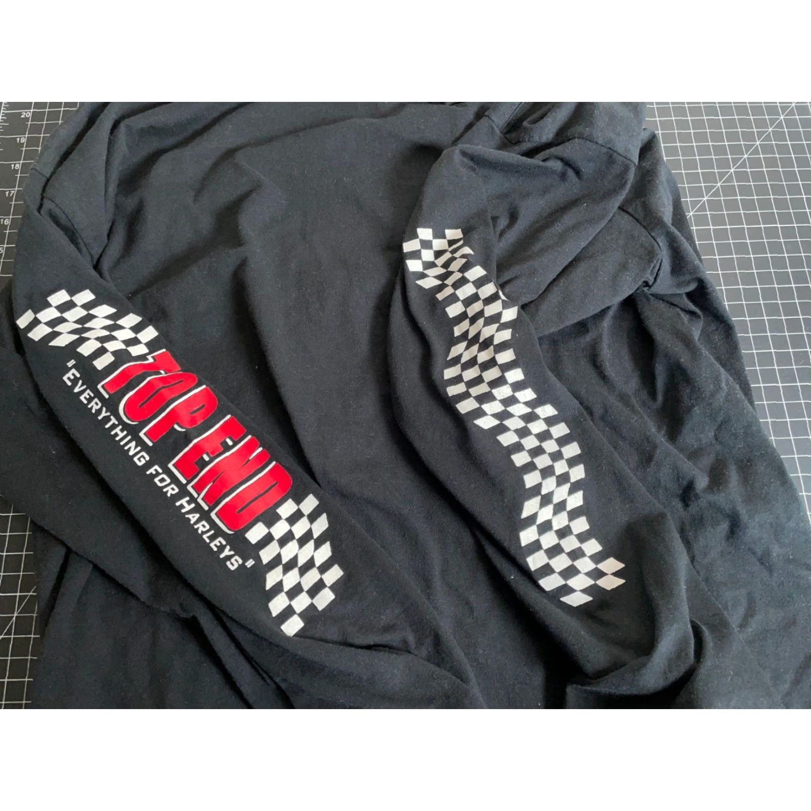 Harley Davidson VINTAGE Harley-Davidson Top End T-Shirt Men 2XL Black Long Sleeve Graphic Print Biker Grunge 2000s Mens Size US XXL / EU 58 / 5 - 4 Thumbnail