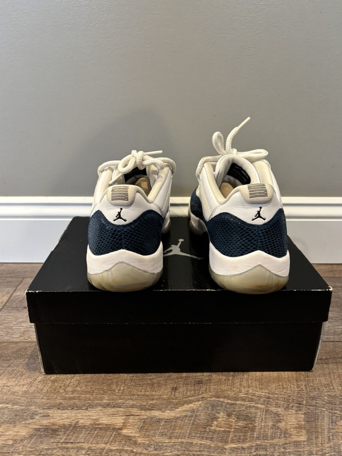 Jordan Brand Jordan 11 Retro Low ‘Navy Snakeskin’ 2019 Size US 11 / EU 44 - 11 Thumbnail