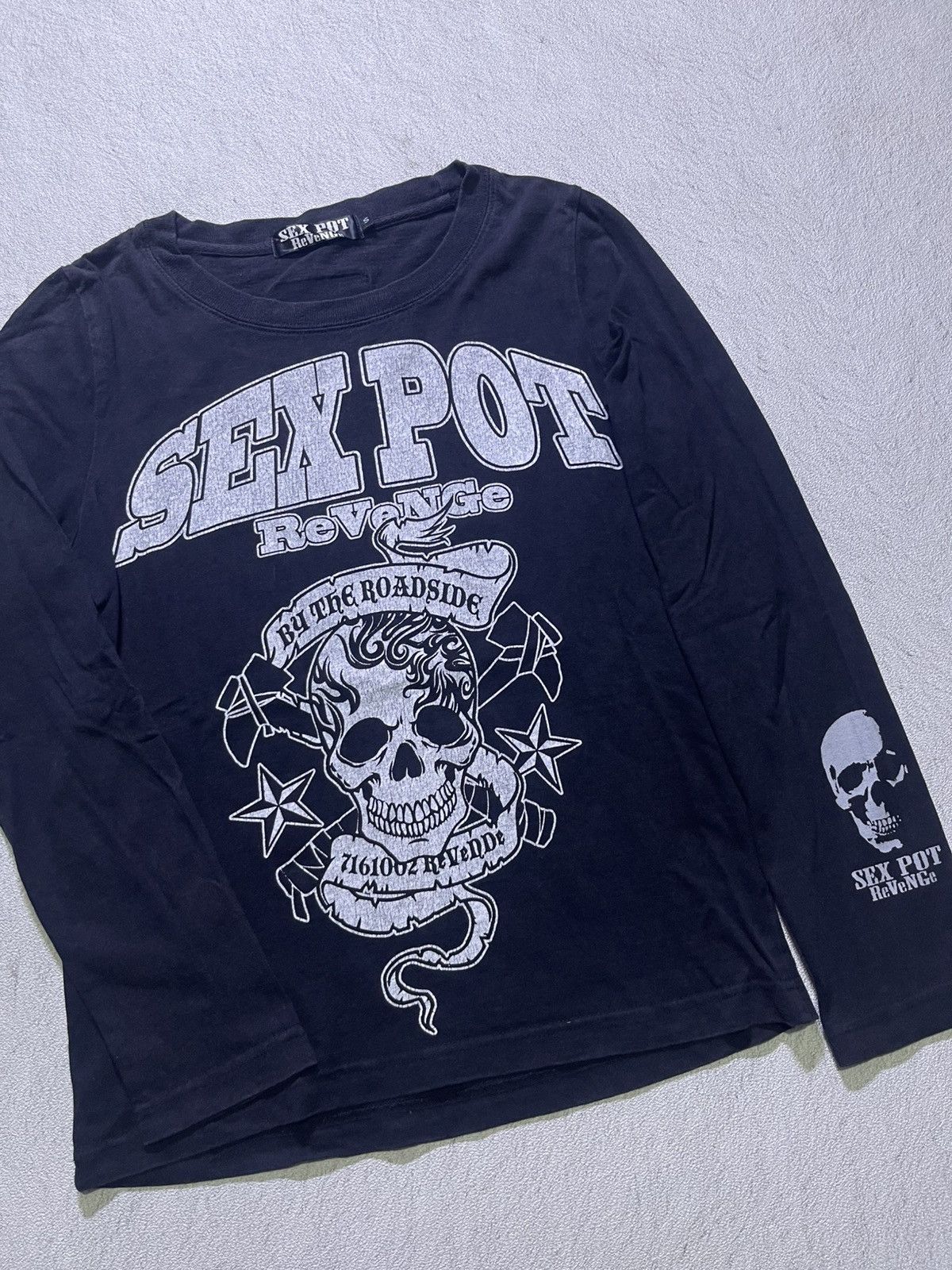Japanese Brand Y2K SEX POST REVENGE long sleeve tshirt Size US M / EU 48-50 / 2 - 2 Thumbnail