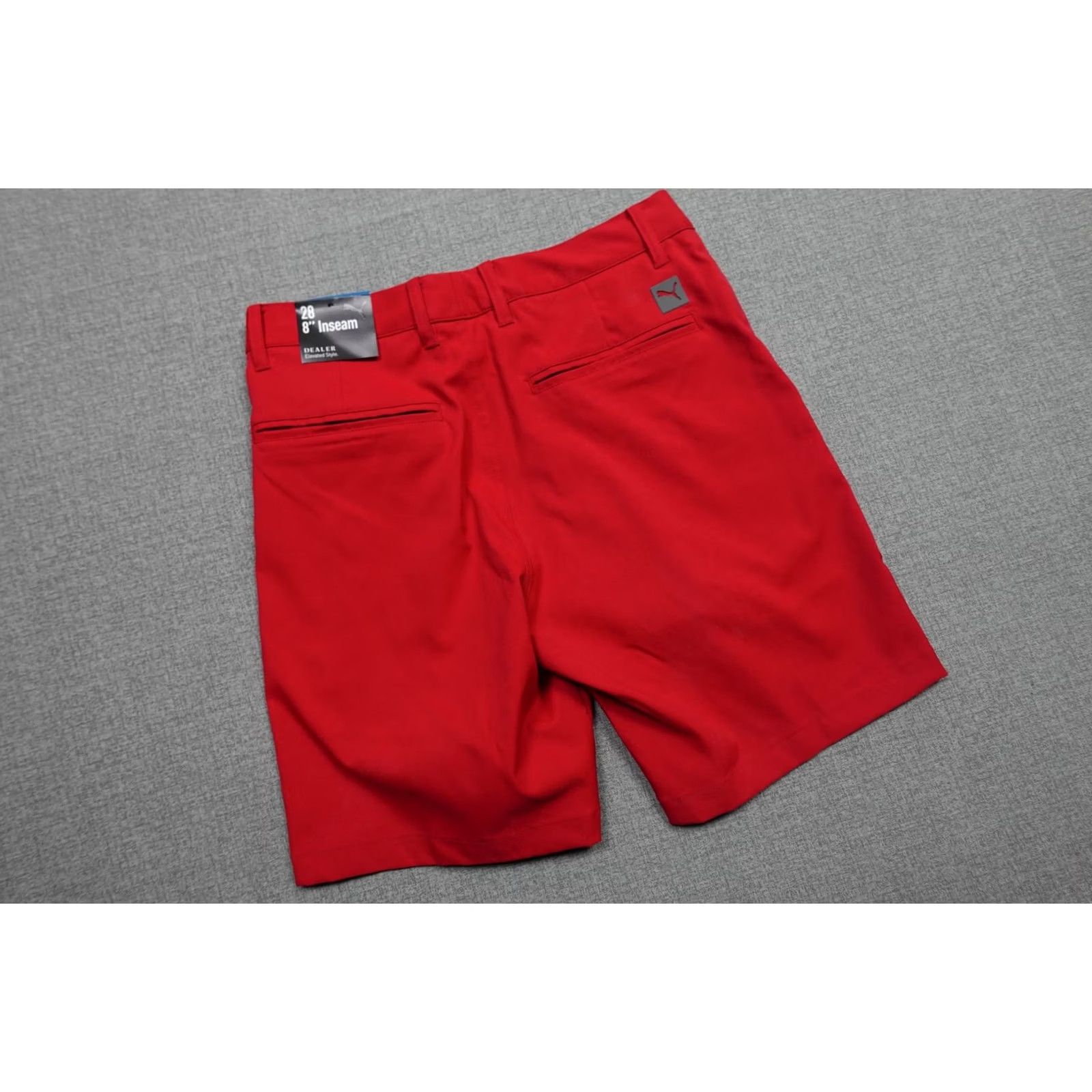 Puma PUMA Dealer Golf Shorts Mens 28 Red Twill 8 Inseam Performance Pockets NWT Size US 28 / EU 44 - 2 Thumbnail