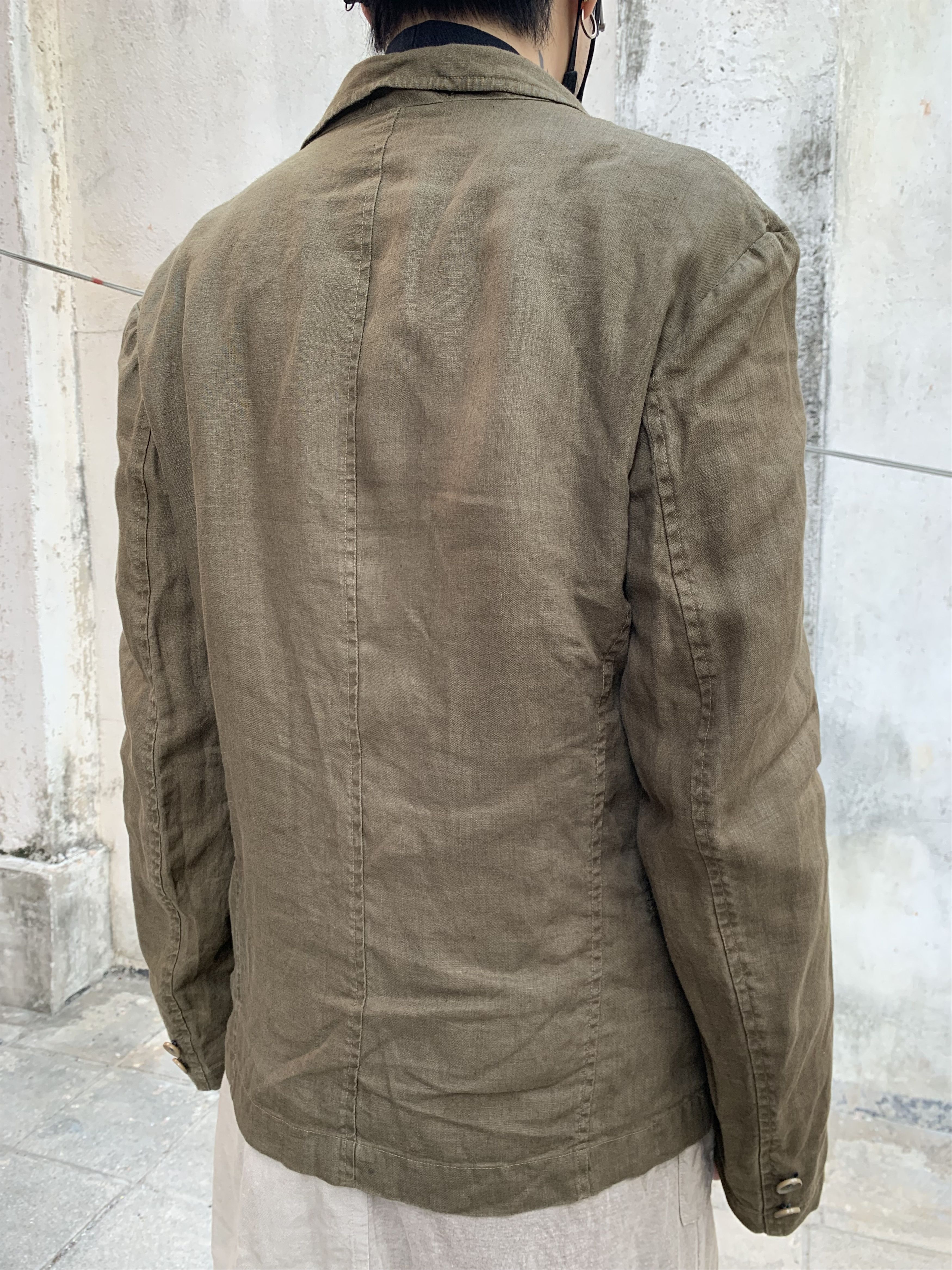 Y's Y's Olive Green Blazer Jacket Size US L / EU 52-54 / 3 - 5 Thumbnail