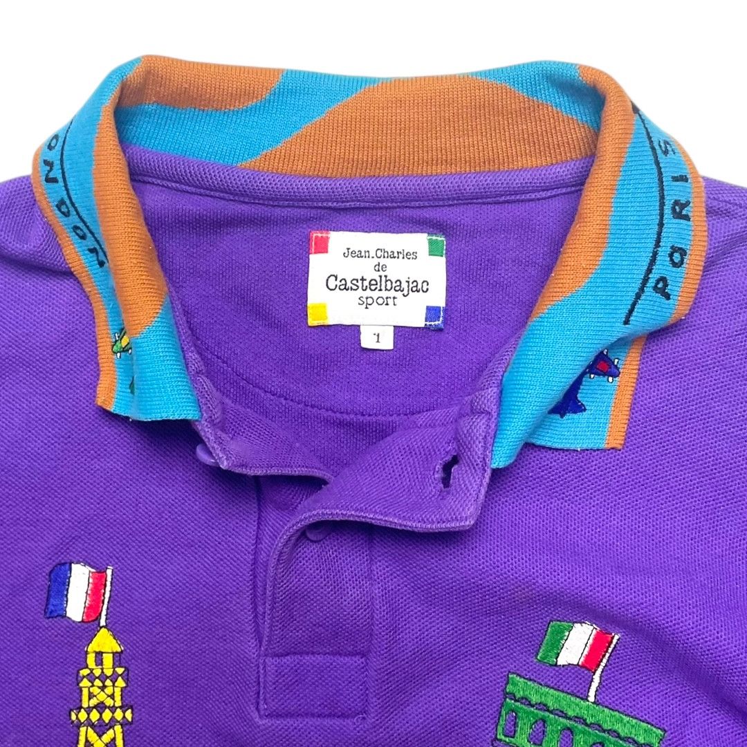 Jean Charles De Castelbajac Vintage Jean Charles de Castelbajac Sport Polo Shirt Size US M / EU 48-50 / 2 - 4 Thumbnail