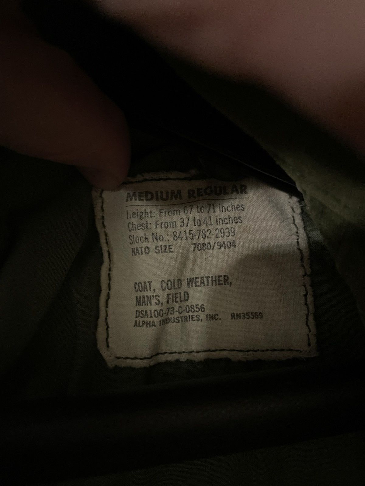 Alpha Industries Military alpha industry jacket medium Size US M / EU 48-50 / 2 - 4 Thumbnail