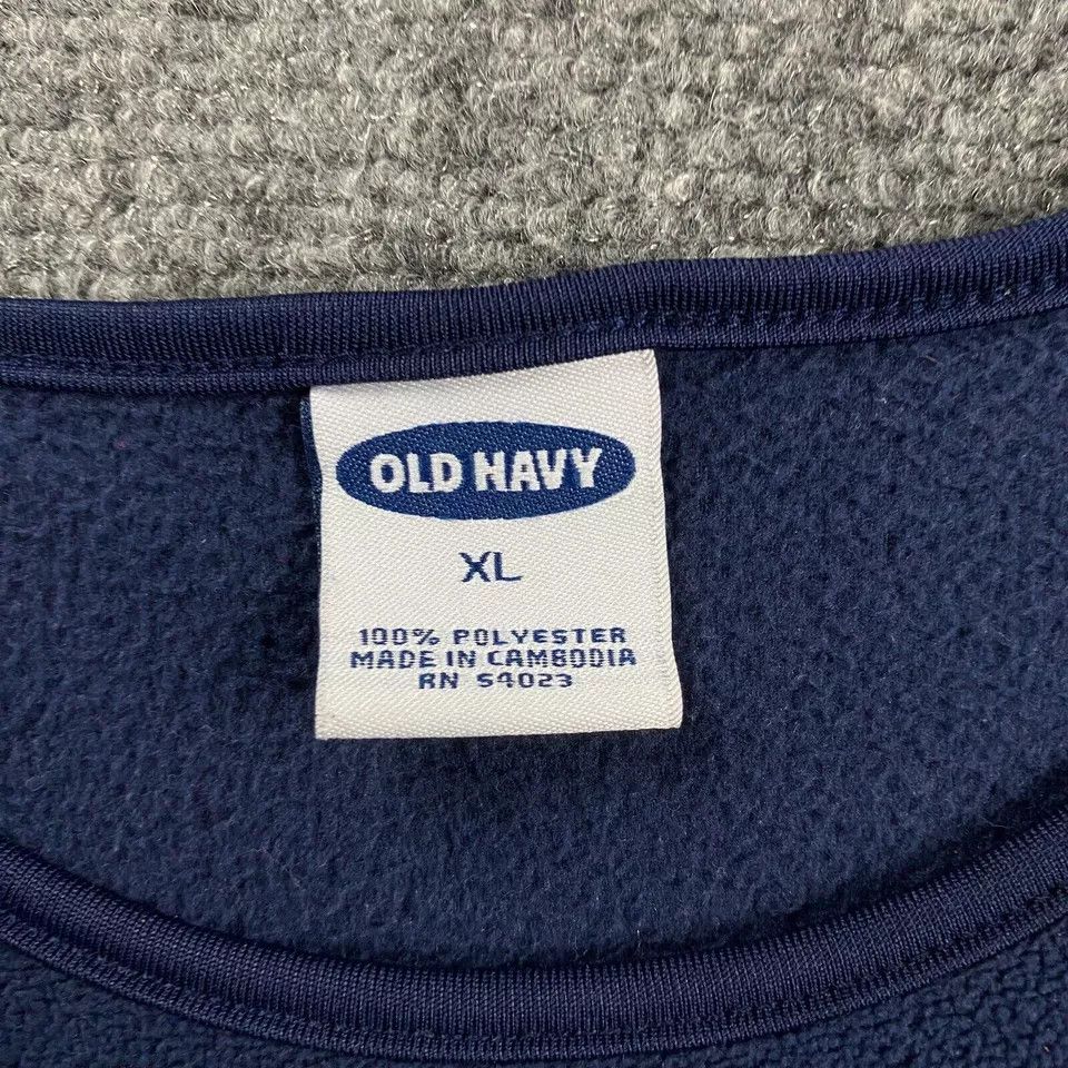 Old Navy × Vintage Vintage Old Navy Sweatshirt Women's Fleece Y2K XL Size XL / US 12-14 / IT 48-50 - 2 Thumbnail