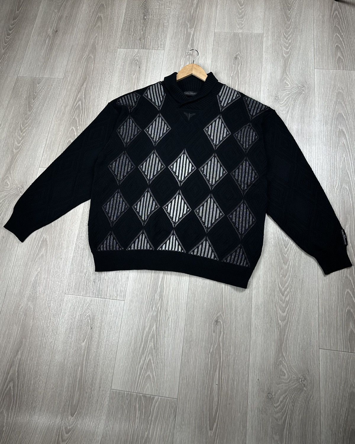 Carlo Colucci × Vintage Vintage Carlo Colucci Personality Sweater Cardigan Size US XL / EU 56 / 4 - 6 Thumbnail