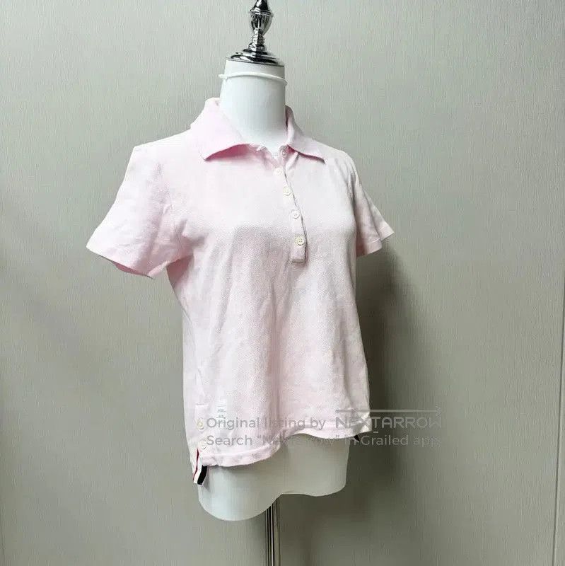 Thom Browne Thom Browne Pink Short-Sleeve T-Shirt . Size S / US 4 / IT 40 - 3 Thumbnail