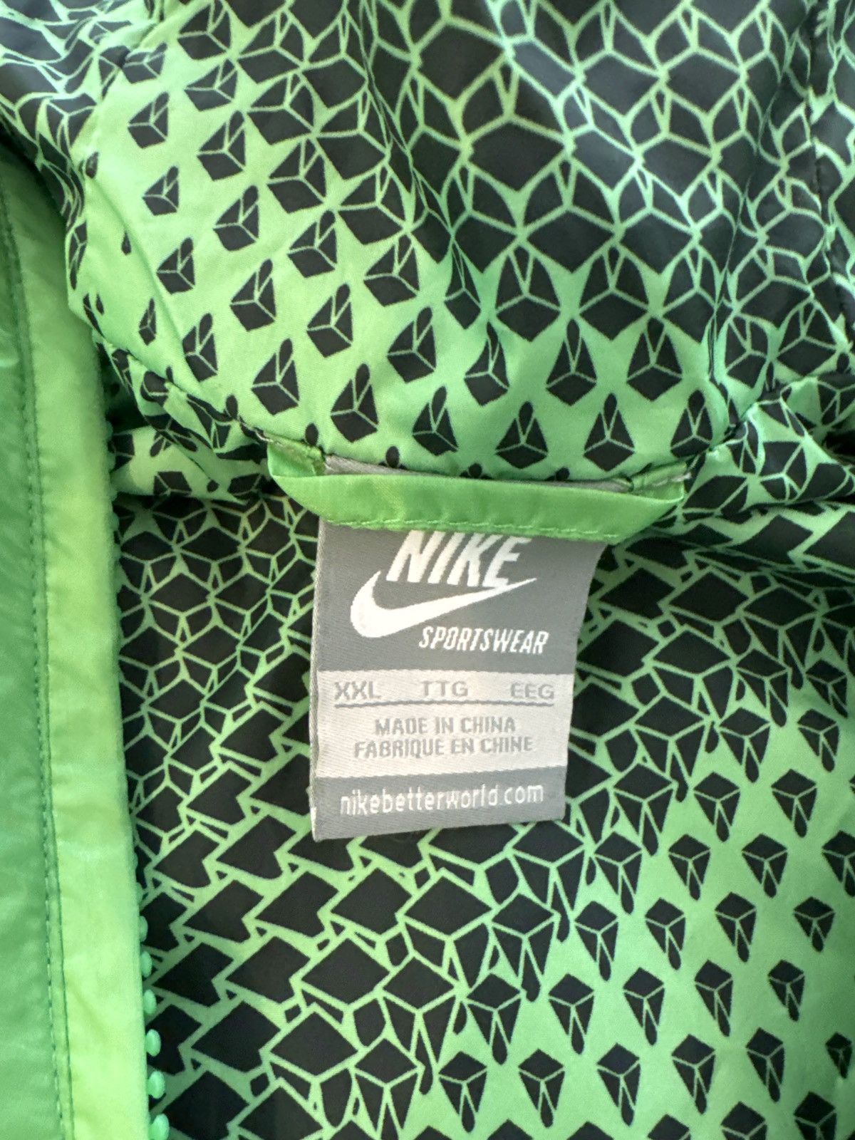 Nike Kobe Grinch WindBreaker Size US XXL / EU 58 / 5 - 2 Thumbnail