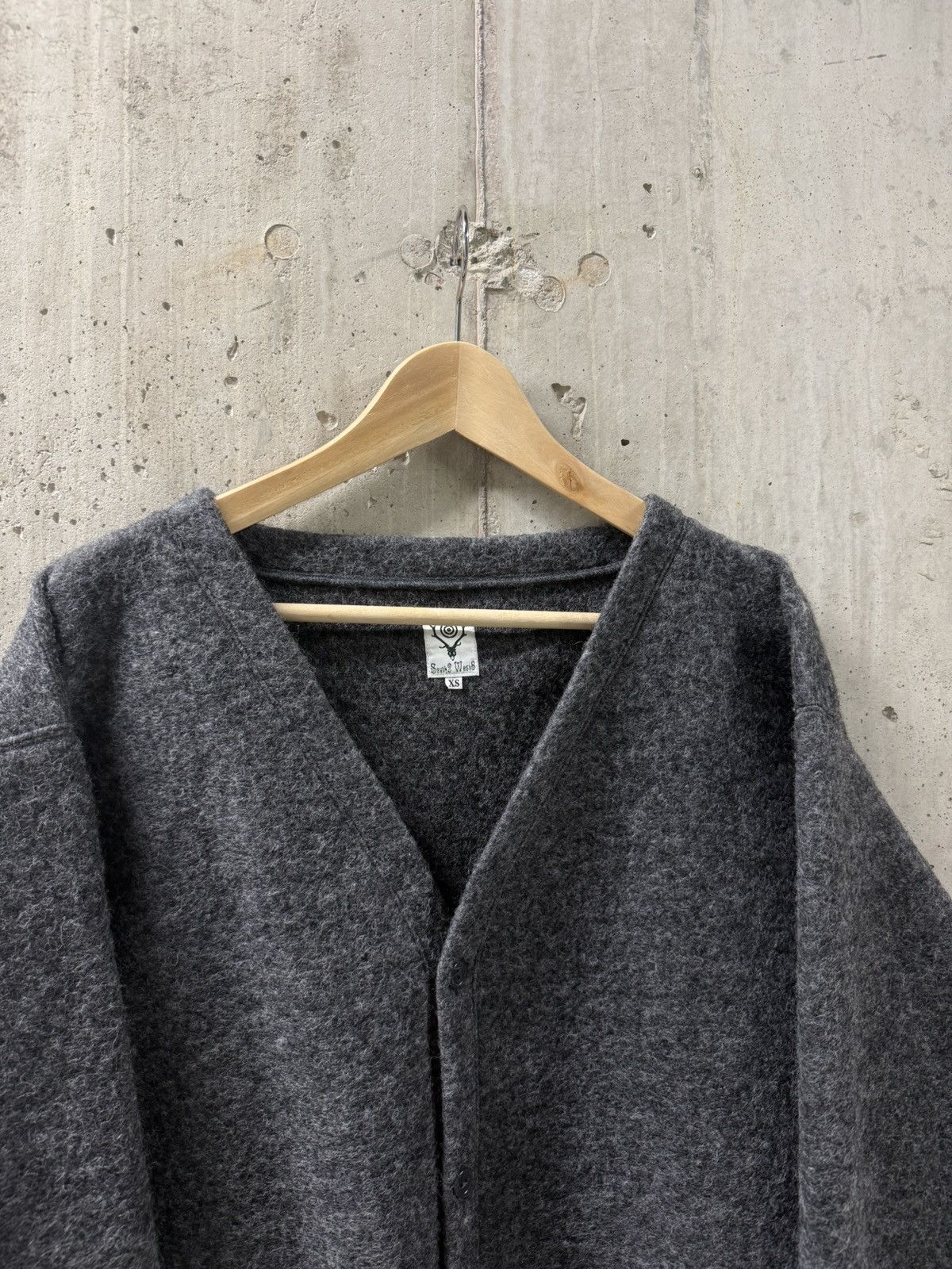 South2 West8 South2 West8 Wool Button Up Cardigan Sweater Size US M / EU 48-50 / 2 - 2 Thumbnail