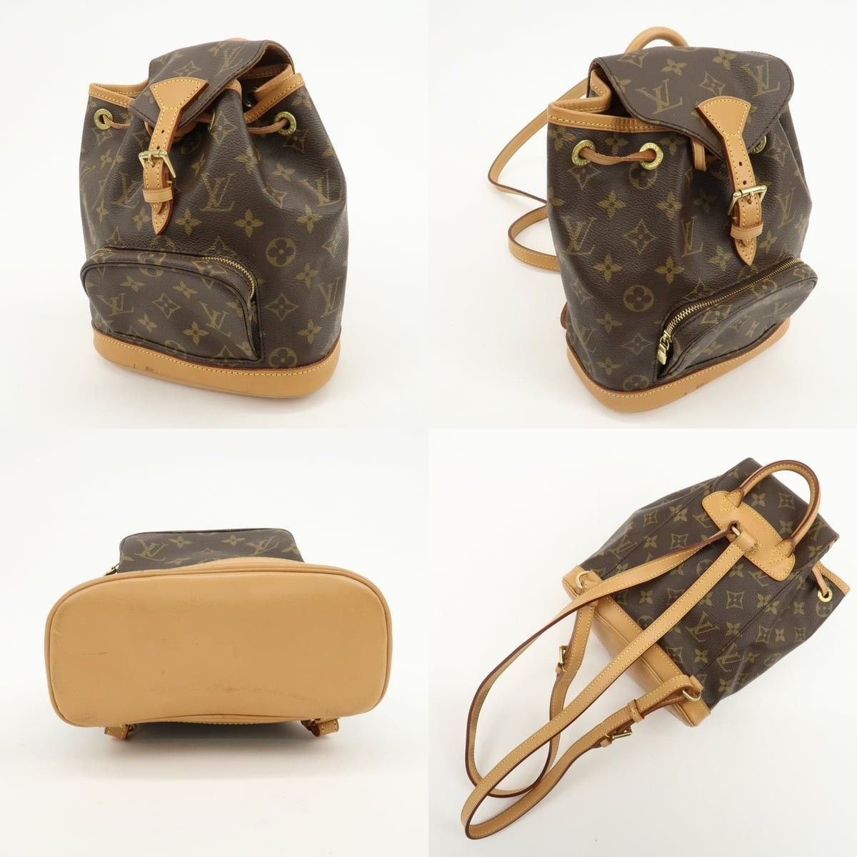 Louis Vuitton Louis Vuitton Monogram Mini Montsouris Backpack Size ONE SIZE - 3 Thumbnail