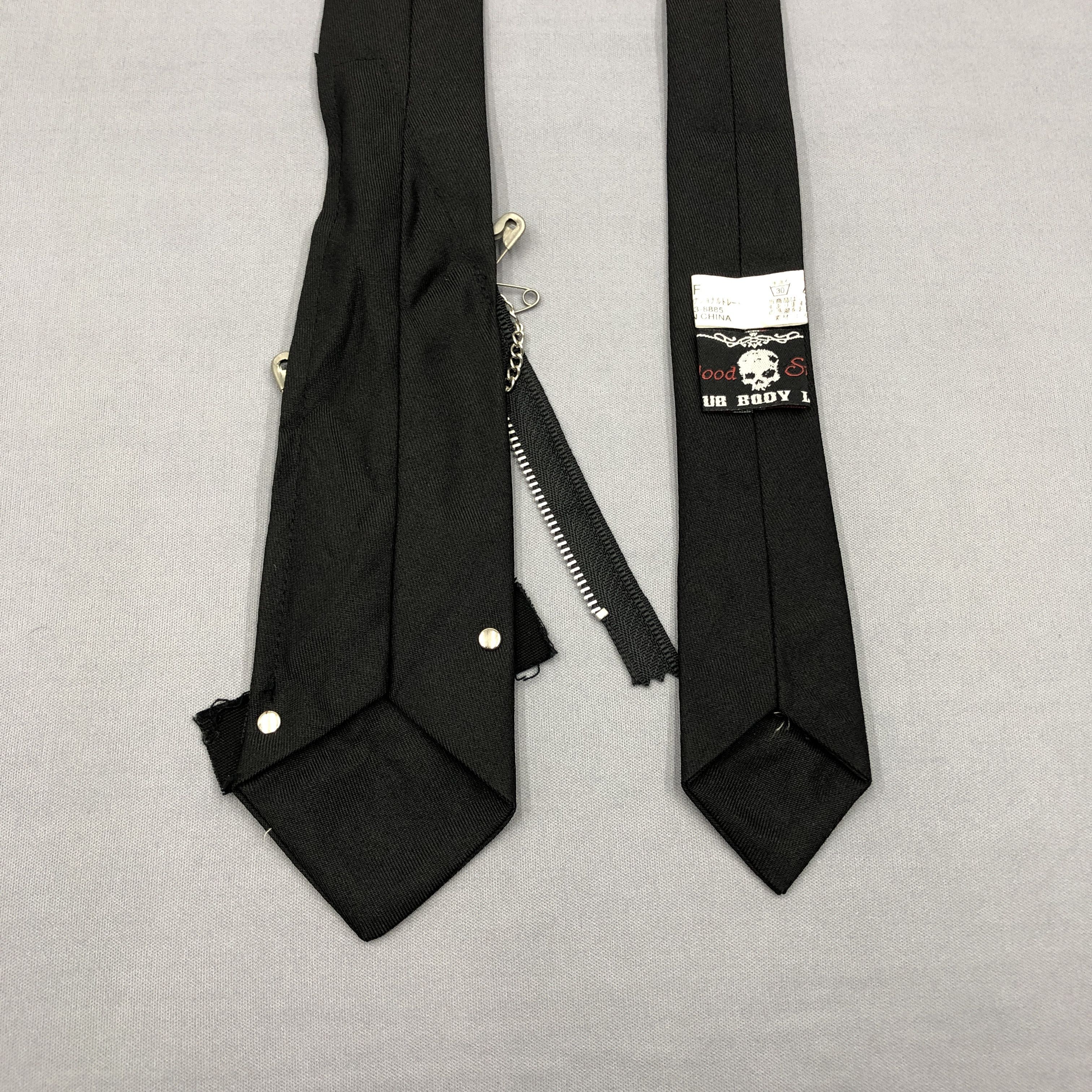 Seditionaries Blood Storm Club Body Line PINK Necktie Cravate Tie Size ONE SIZE - 4 Thumbnail