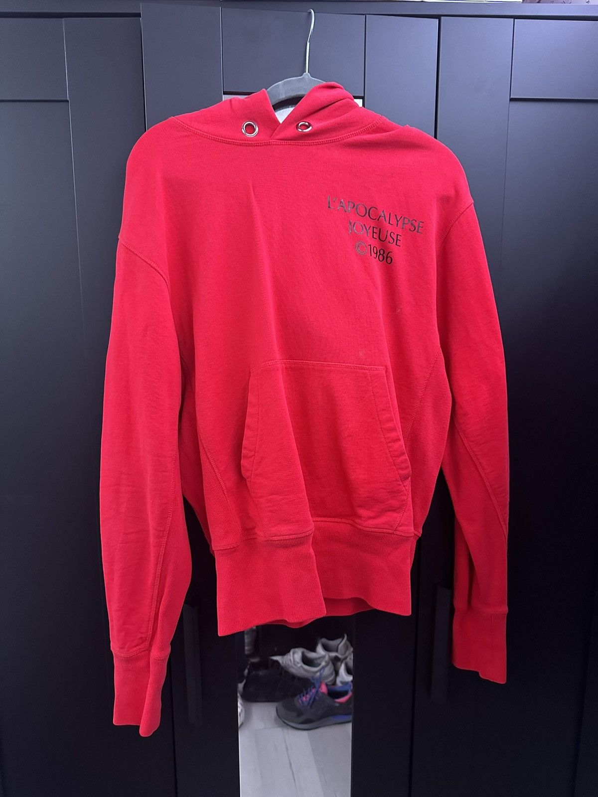 Helmut Lang Helmut Lang Happy Apocalypse Hoodie Size US L / EU 52-54 / 3 - 1 Thumbnail