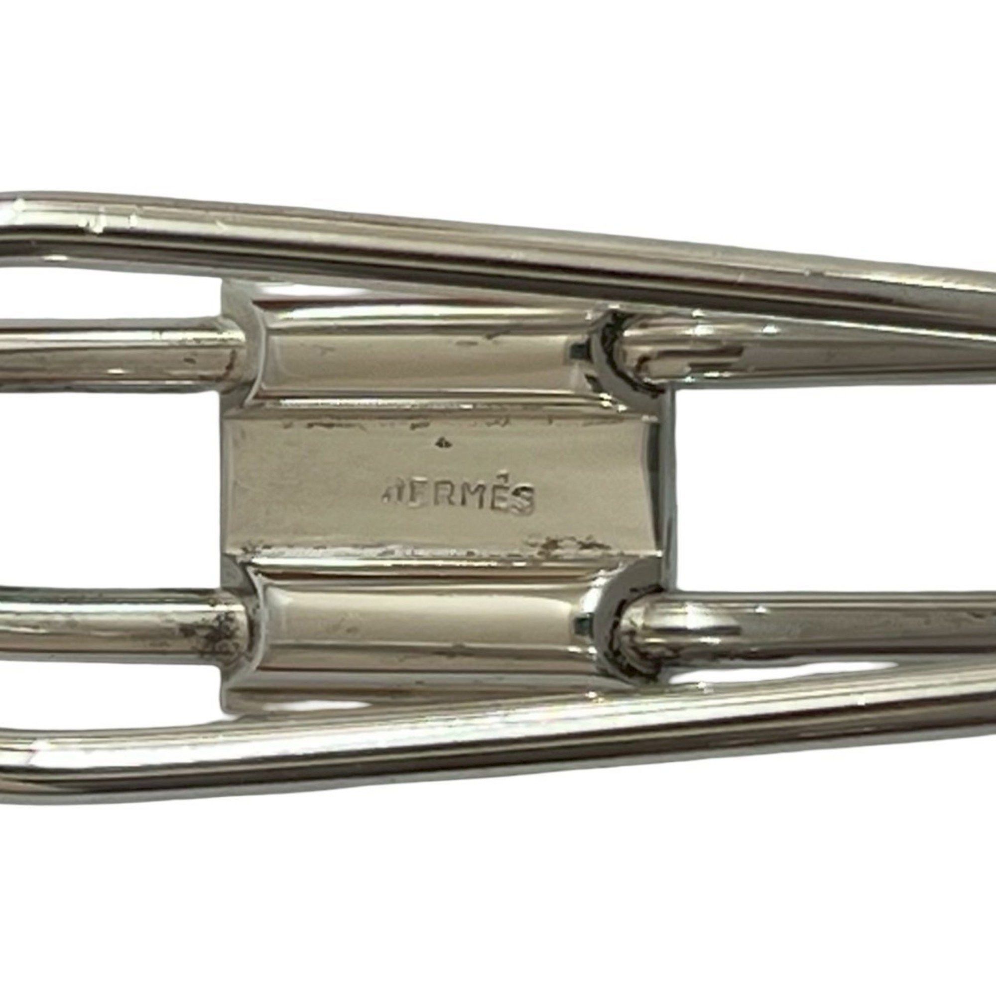 Hermes HERMES Cadena Motif Money Clip, 925 Sterling Silver, 40799 Size ONE SIZE - 1 Thumbnail